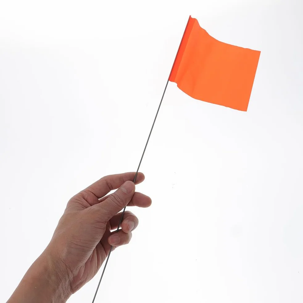BESPORTBLE 30 sztuk flag oznakowujących tarcze na maszcie flagowym do pomiaru