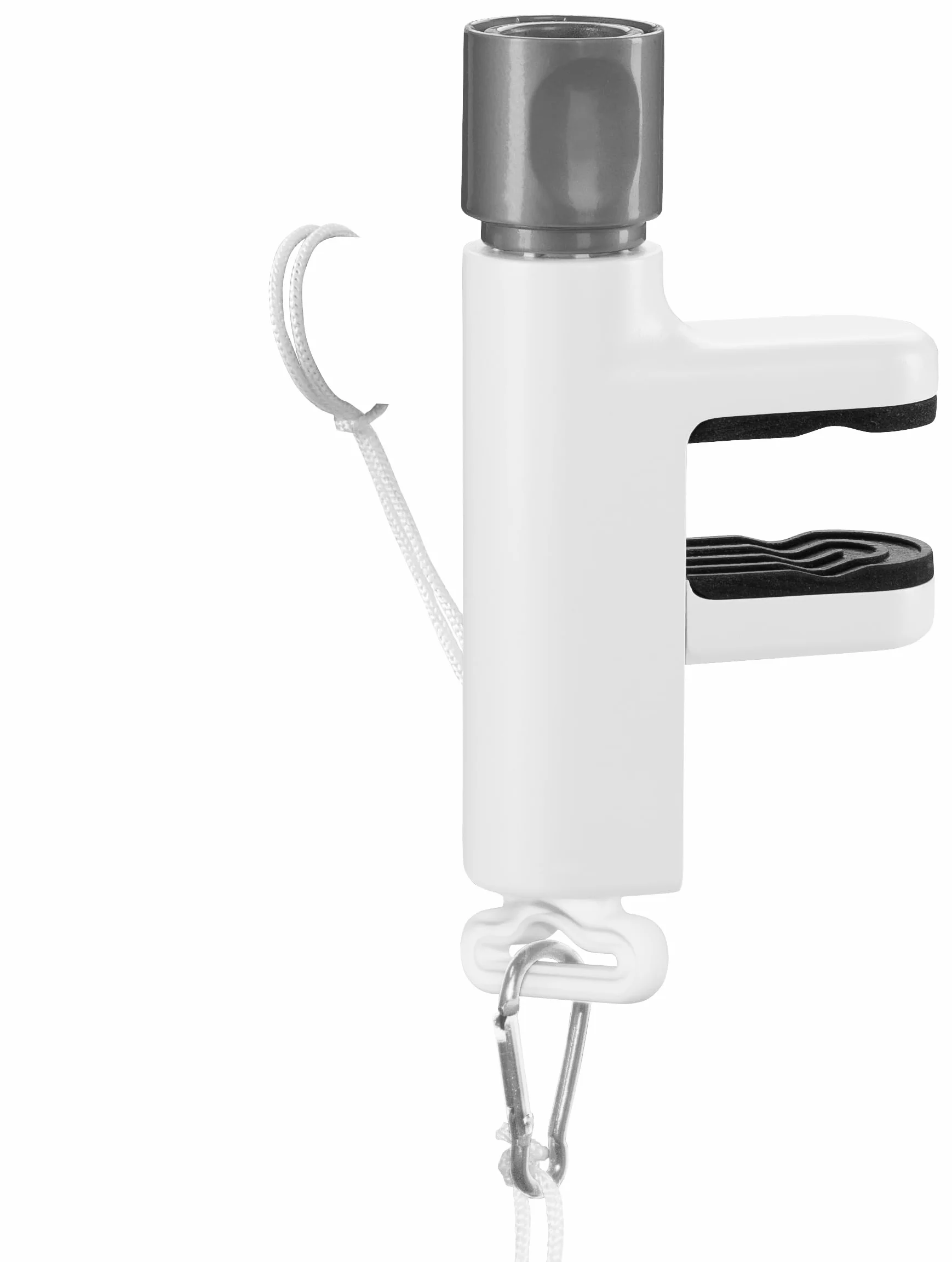 Gardena ClickUp! Uchwyt balkonowy: Uniwersalny uchwyt do wszystkich produktów ClickUp! łatwe w użyciu, odpowiednie na prawie każdy balkon (11410-20)