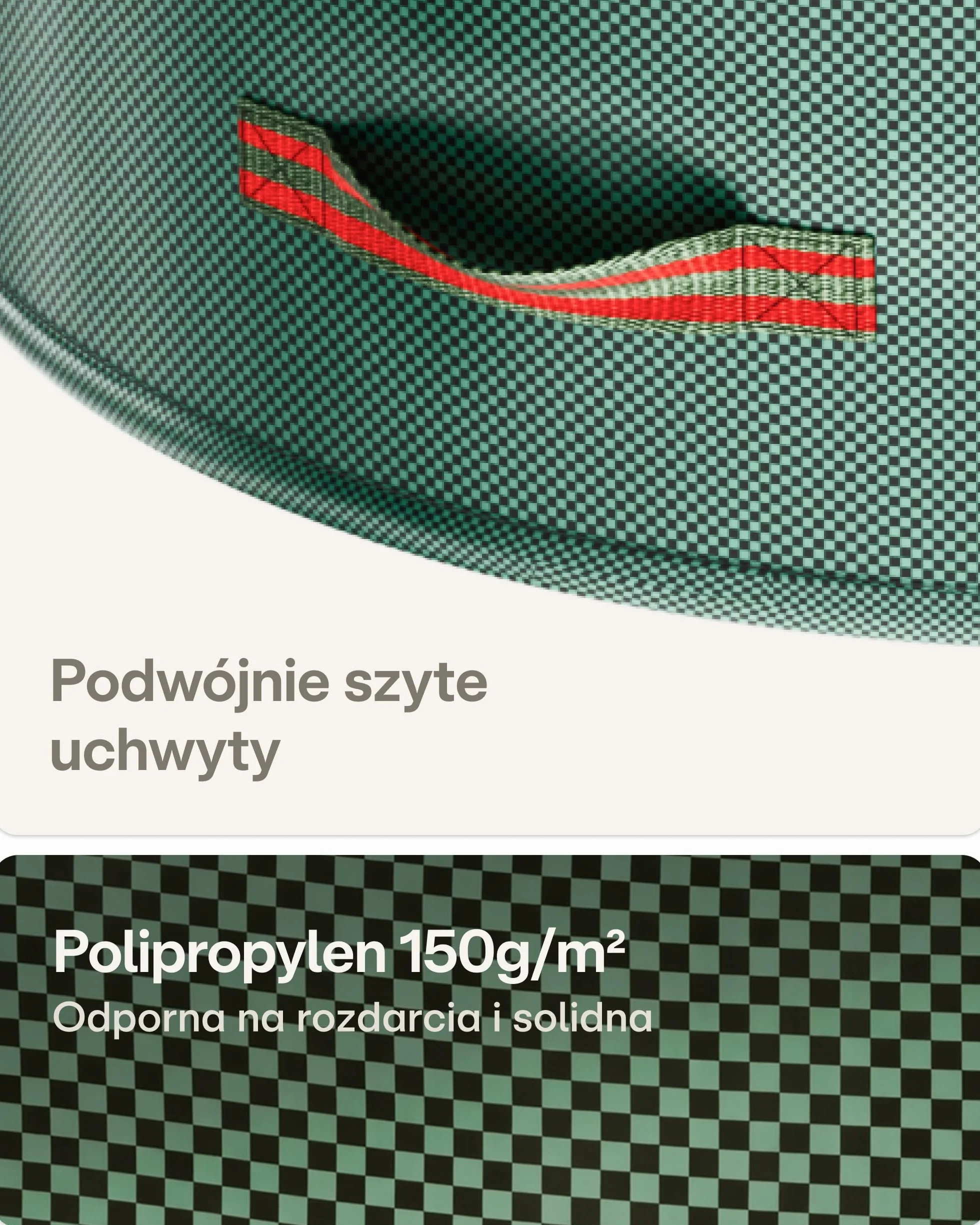 2x Worki Na Odpady Ogrodowe Wielokrotnego Użytku Z Uchwytami I Zamkiem Błyskawicznym Z Pokrywą 500L - Stabilne - Składane - Wytrzymały Polipropylen