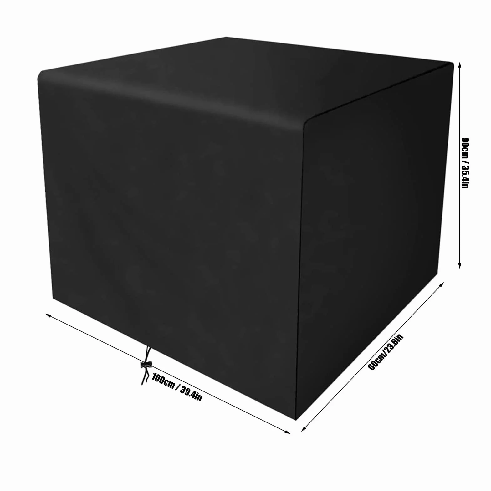 Pokrowiec na Meble Ogrodowe 100x60x90 cm Wodoodporny Poliester