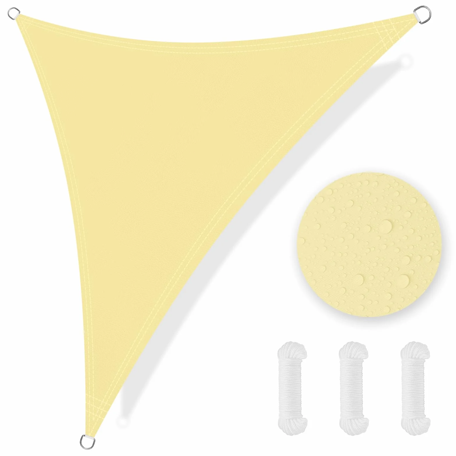 OFFCUP żagiel przeciwsłoneczny 2x2 m wodoodporny UV SombraTriangular