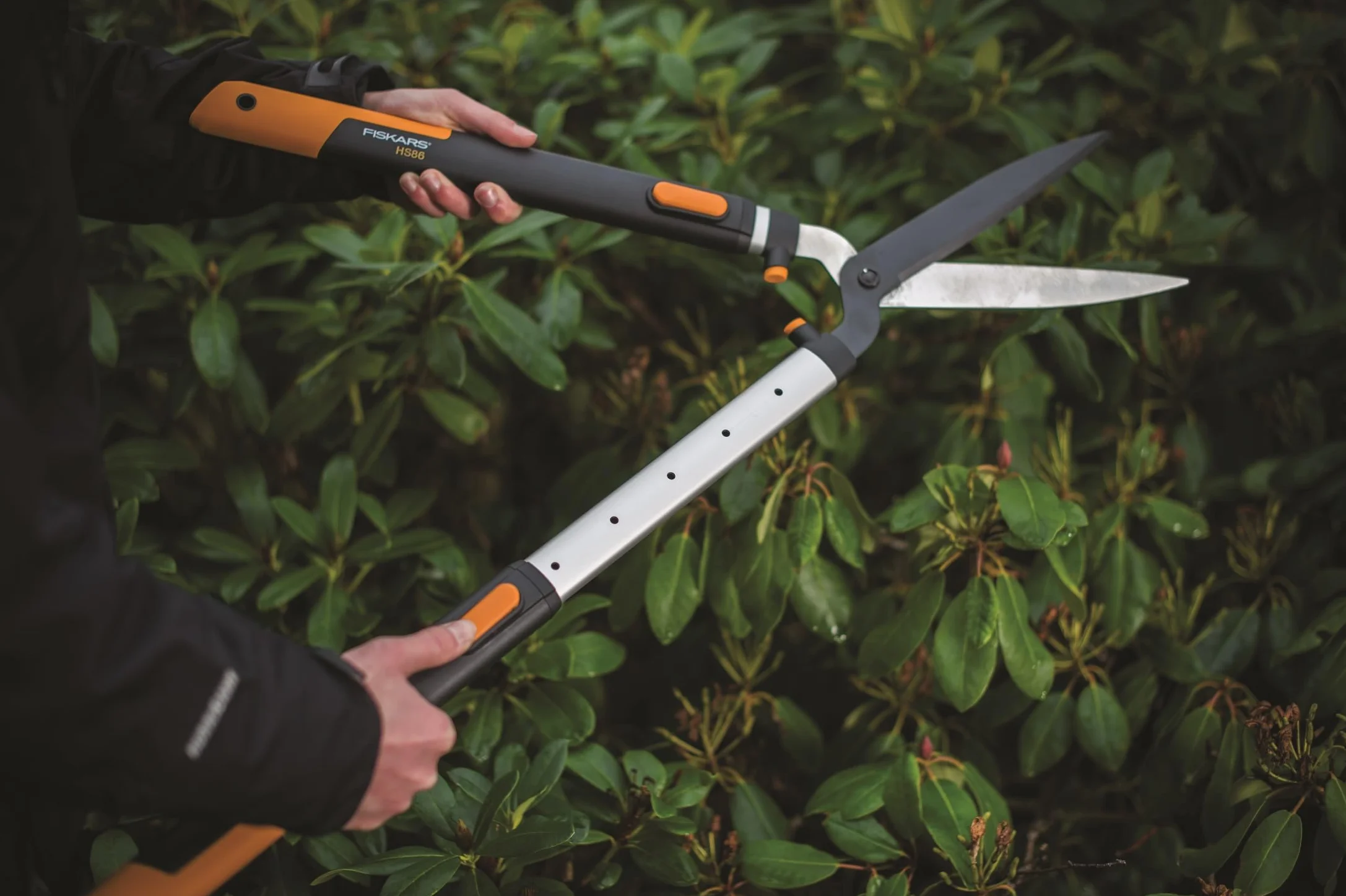 Fiskars Smartfit Nożyce do Żywopłotów 93 cm Czarny