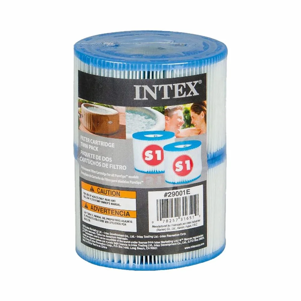 Intex PureSpa S1 Easy Set wkłady filtrujące do basenu, 6 filtrów, niebieskie