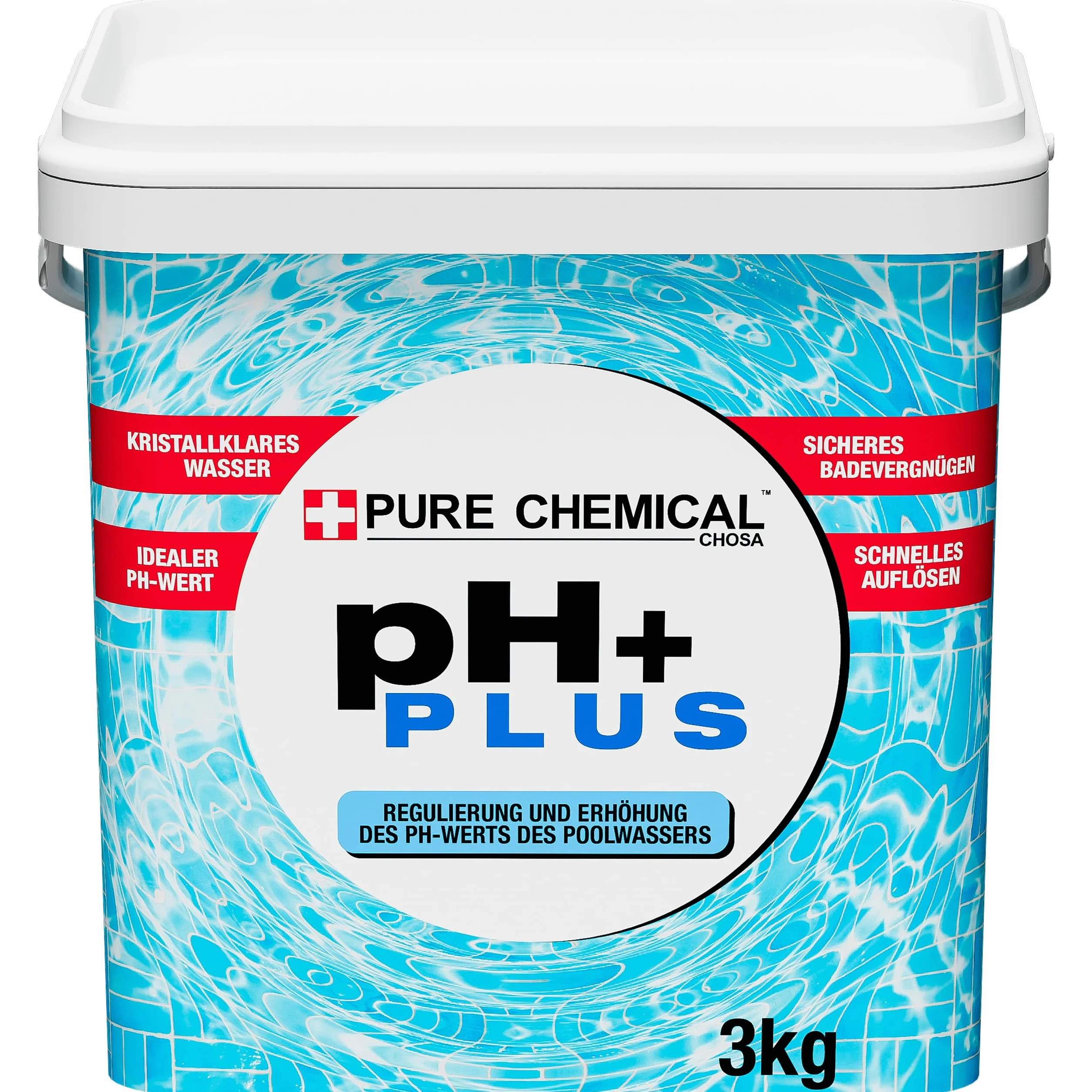 CHOSA Ph Plus do basenów 3 kg regulator pH