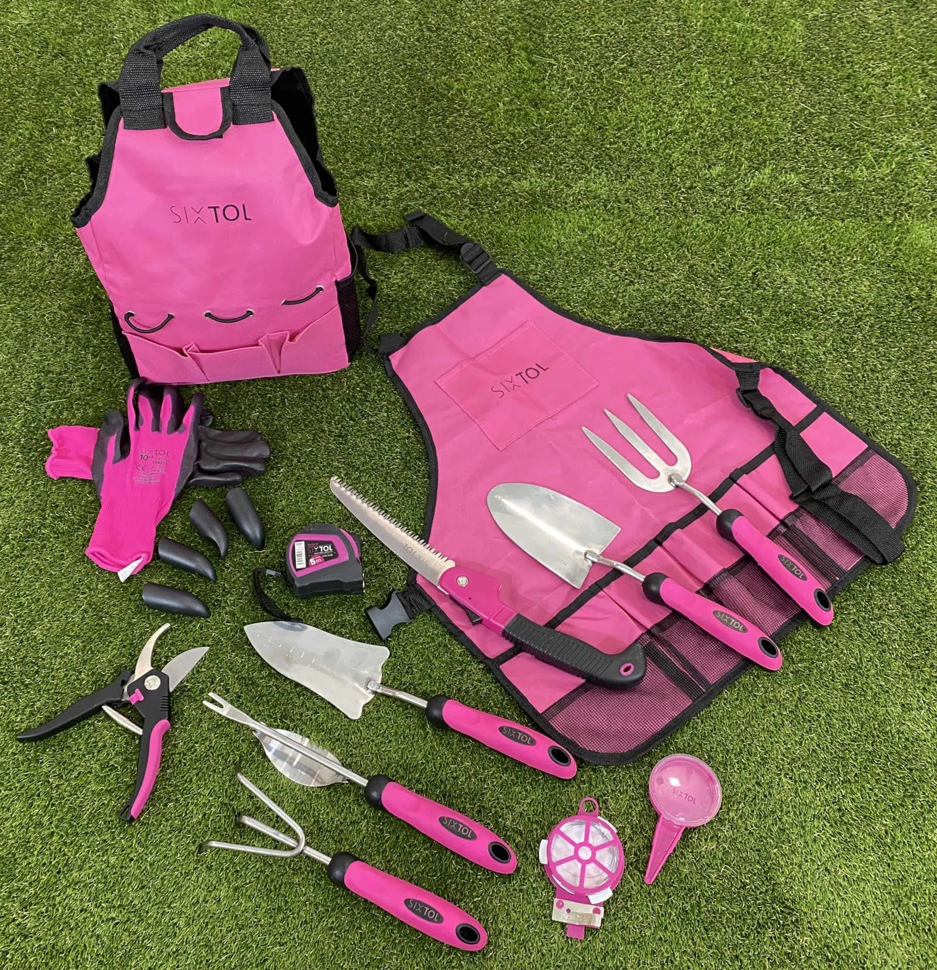 GARDEN PINK 12 Zestaw narzędzi ogrodowych