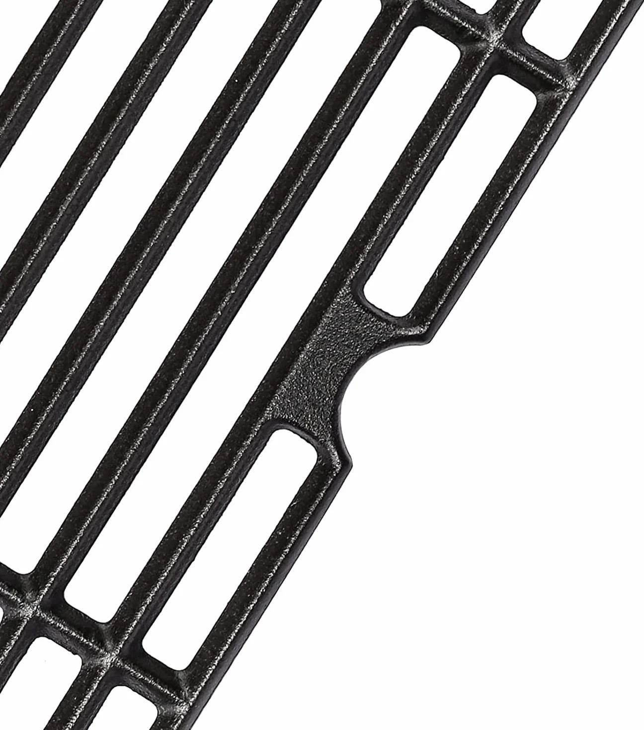 GFTIME żeliwny ruszt do grilla 41,9 x 54,6 cm zamiennik do Tepro Toronto Black 2 szt