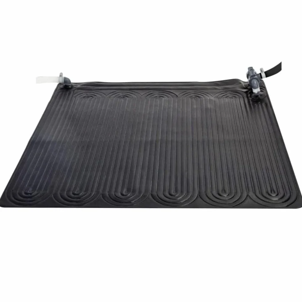 Intex Mata Solarna do Basenu Czarny 120 x 120 x 22 cm
