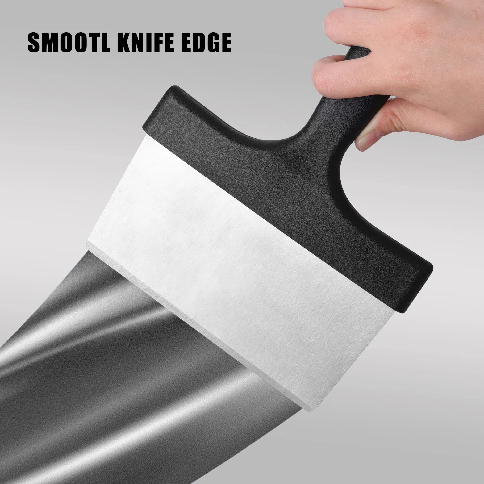 SAVITA Skrobak do Grilla, Skrobak do Grilla ze Stali Nierdzewnej Skrobak do Grilla Metal Skrobak do Grilla z Uchwytem, Grill Scraper Stainless Steel, Skrobak do Grilla, Skrobak do Grilla