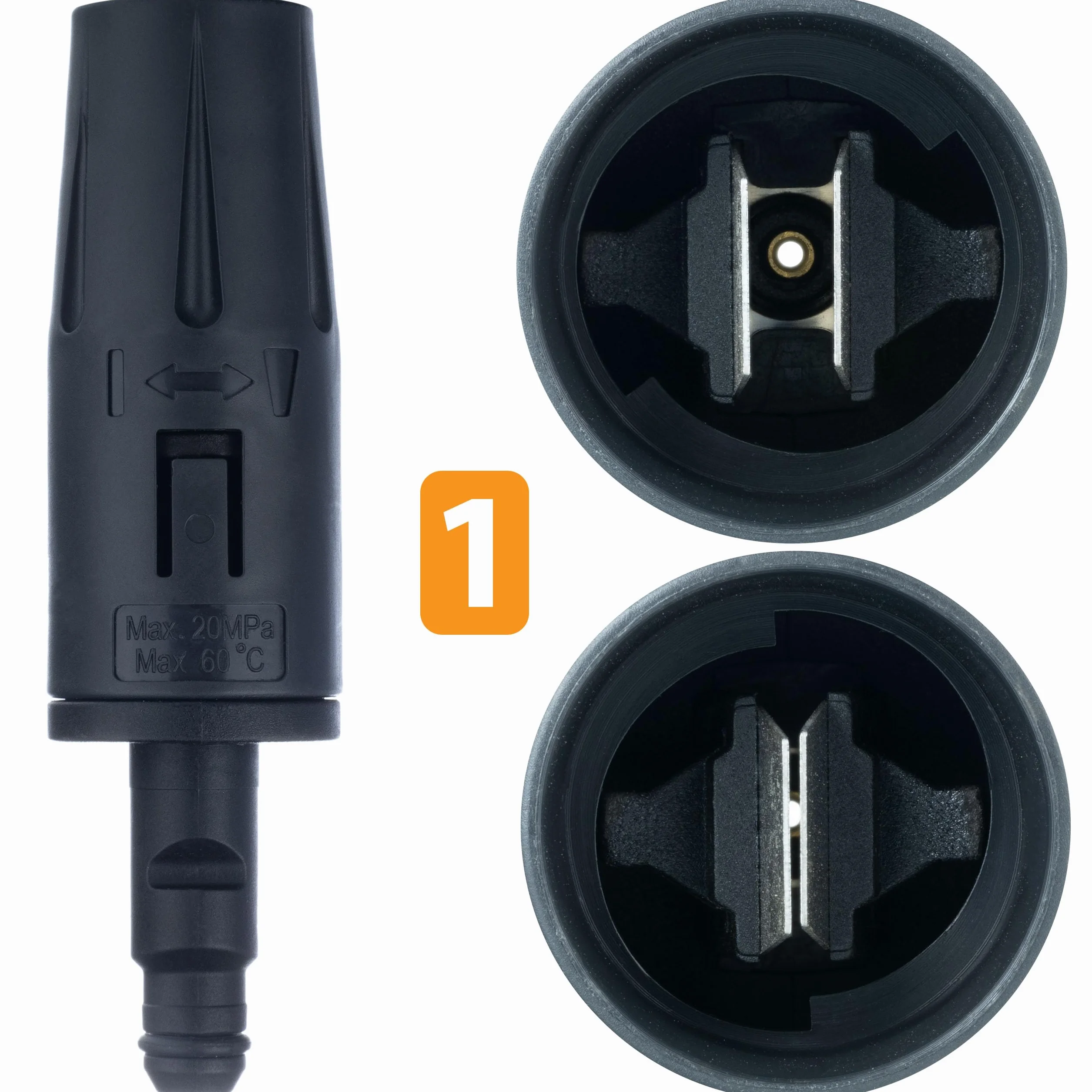 ZESTAW PISTOLET LANCA DYSZA VARIO DO MYJKI MYJKA KARCHER K2 K3 K4 K5 K6 K7