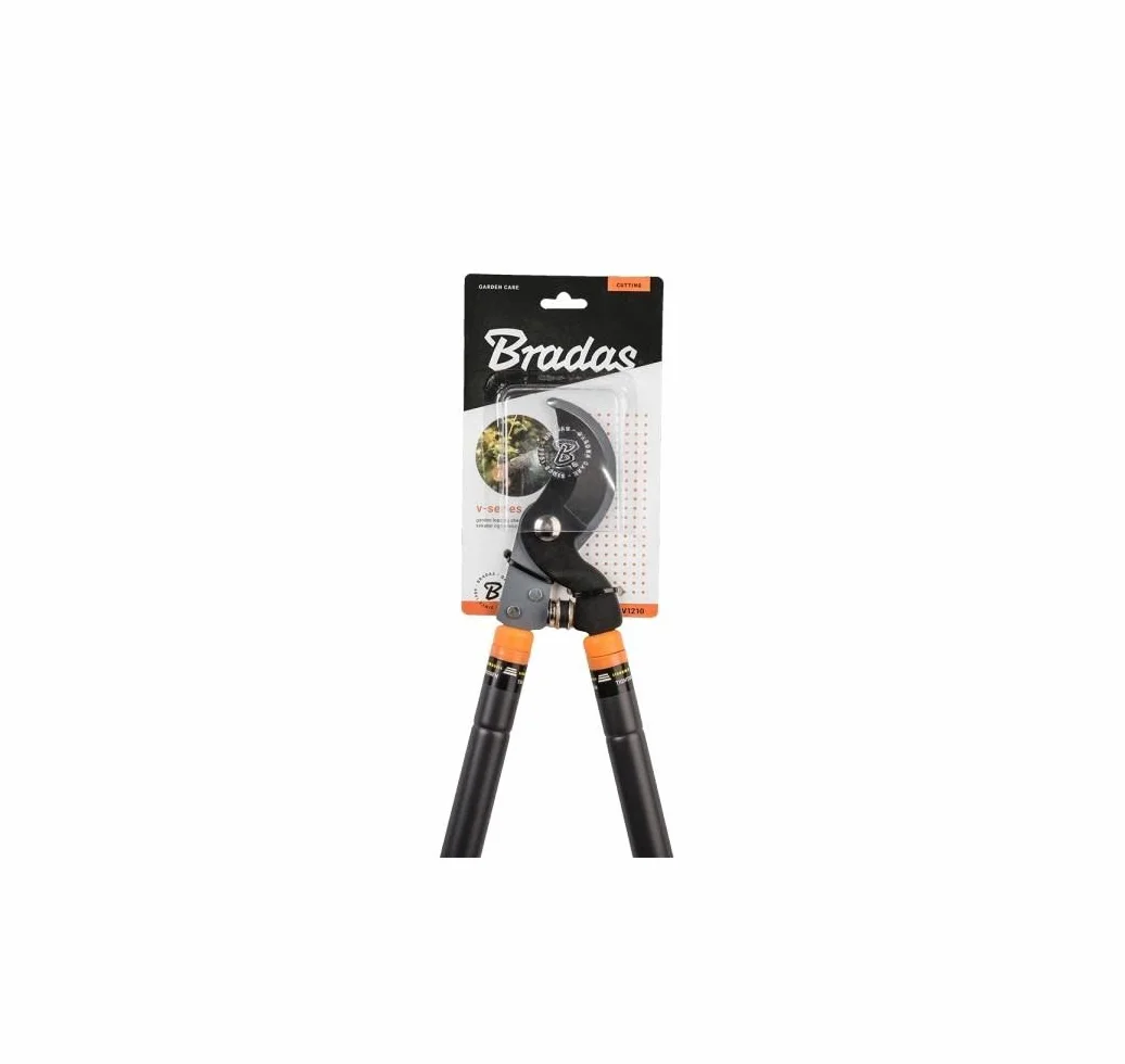 BRADAS V-SERIES KT-V1210 profesjonalne nożyce do gałęzi, regulowana długość 61-95 cm, zakrzywione ostrze