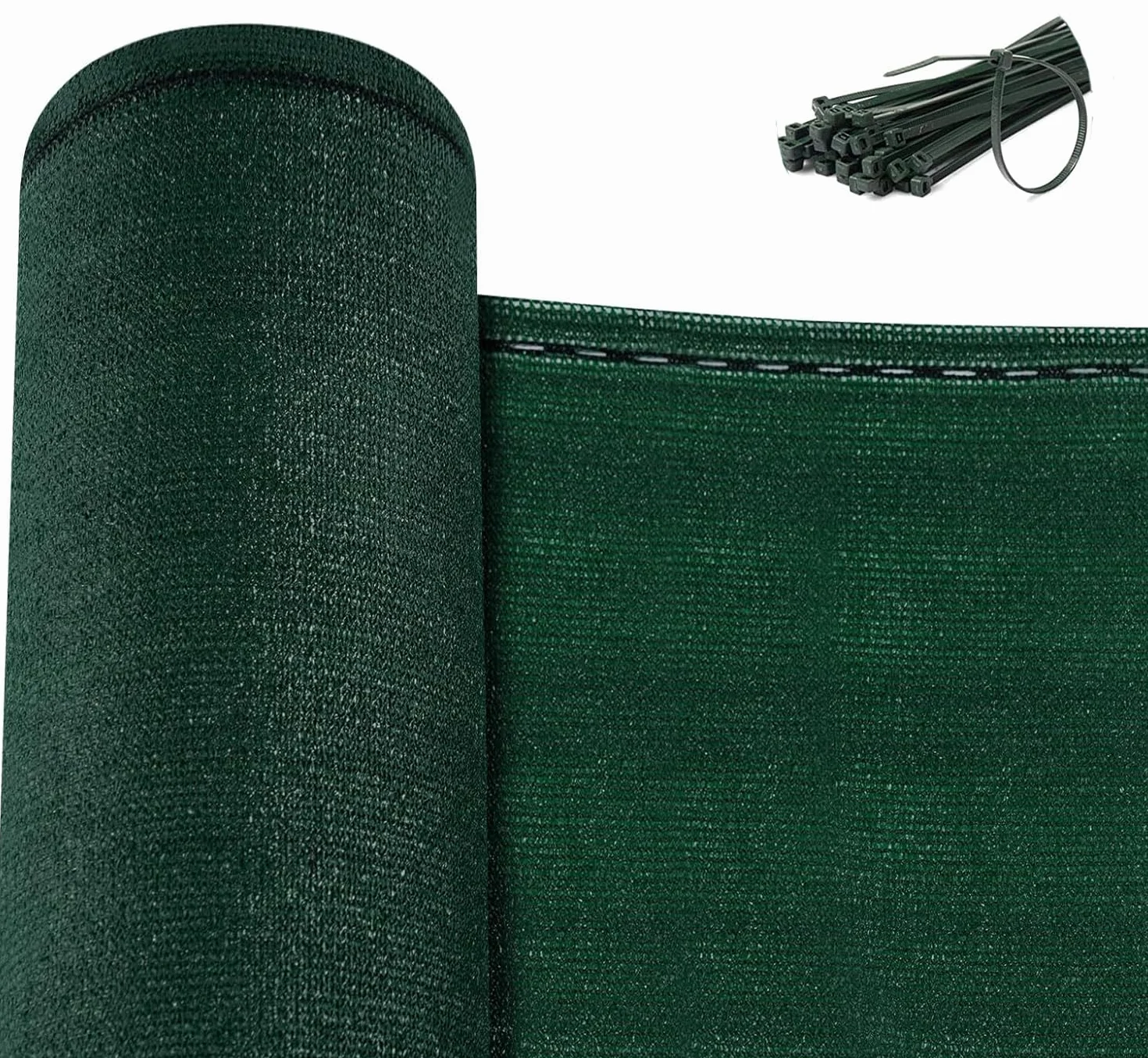 WOLTU siatka ogrodzeniowa 2x10 m siatka zaciemniająca 180 g/m² HDPE z opaskami kablowymi siatka tenisowa ochrona przed wiatrem ochrona przeciwsłoneczna boisko sportowe ogród balkon, antracyt
