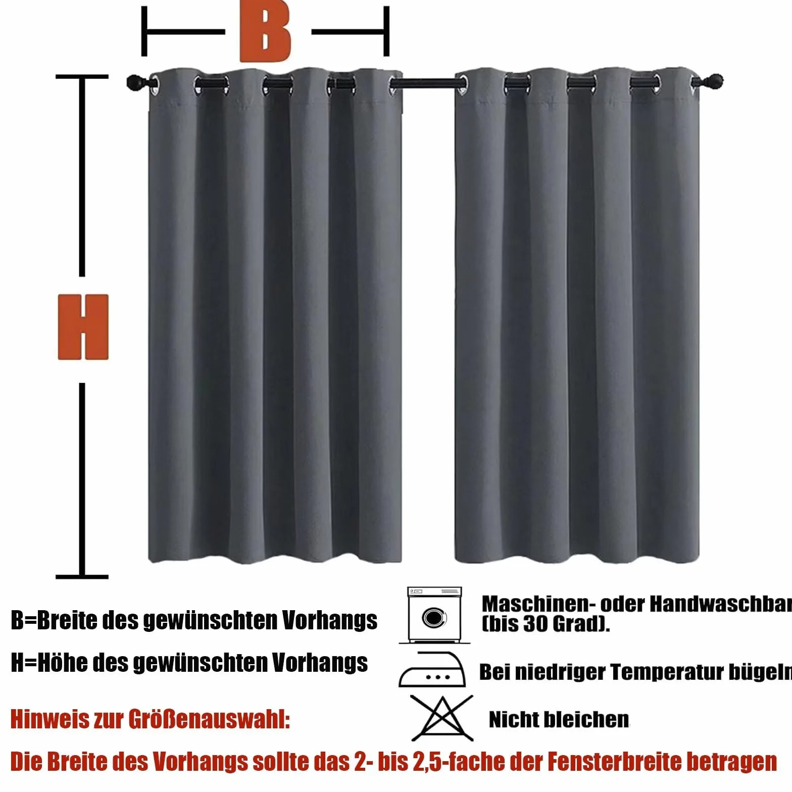 Zasłona zewnętrzna wodoszczelna 274 x 132 cm beżowa zaciemniająca na przelotkach