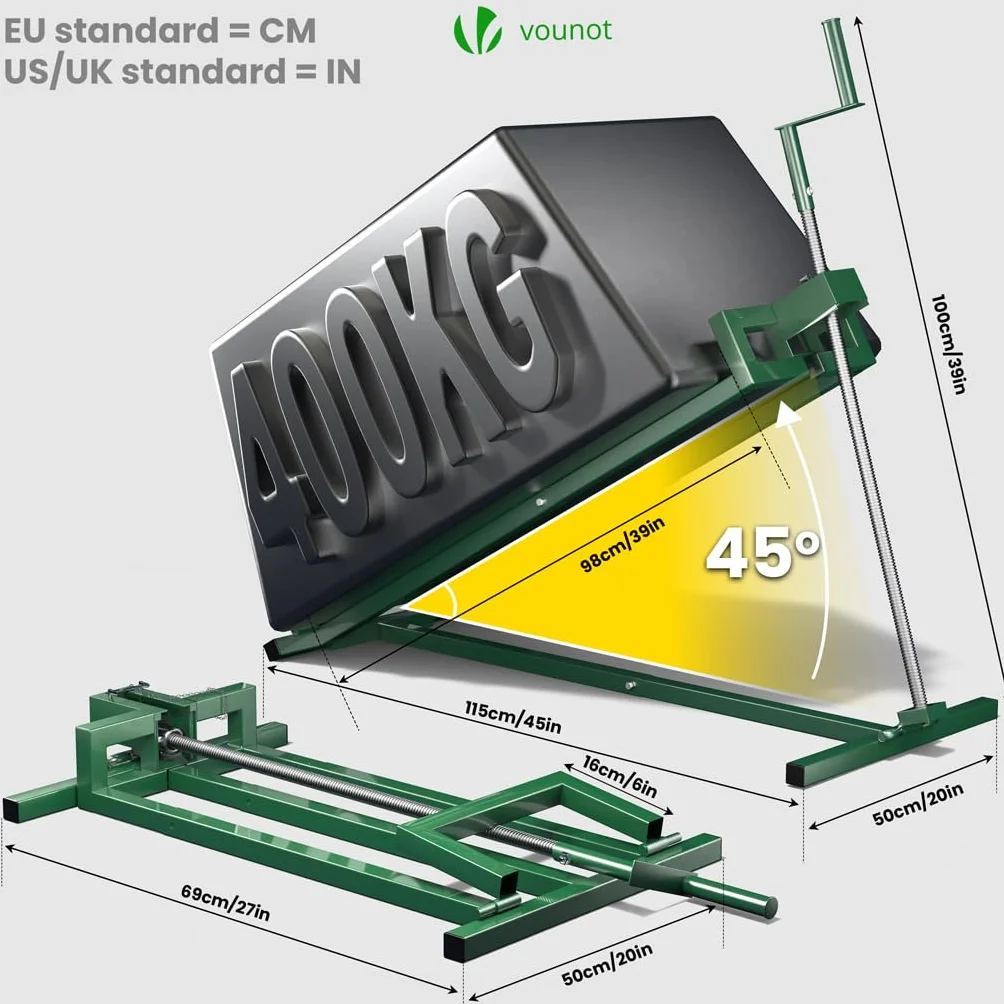 VOUNOT Parasol ogrodowy z podwójnym aluminium