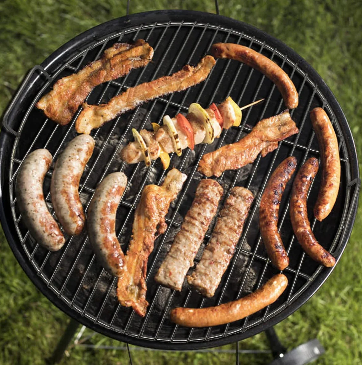 Ruszt grillowy ze stali nierdzewnej 304 44,5 cm do grilla Weber