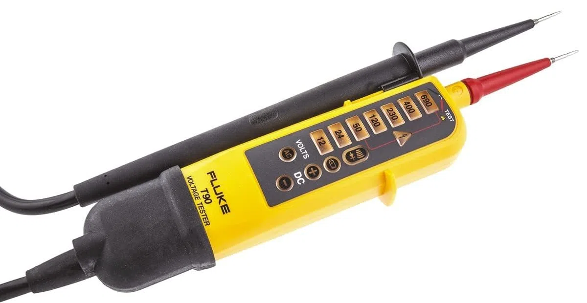 FLUKE T90 Tester Napięcia, Żółty, 23 x 6,5 x 3,8cm