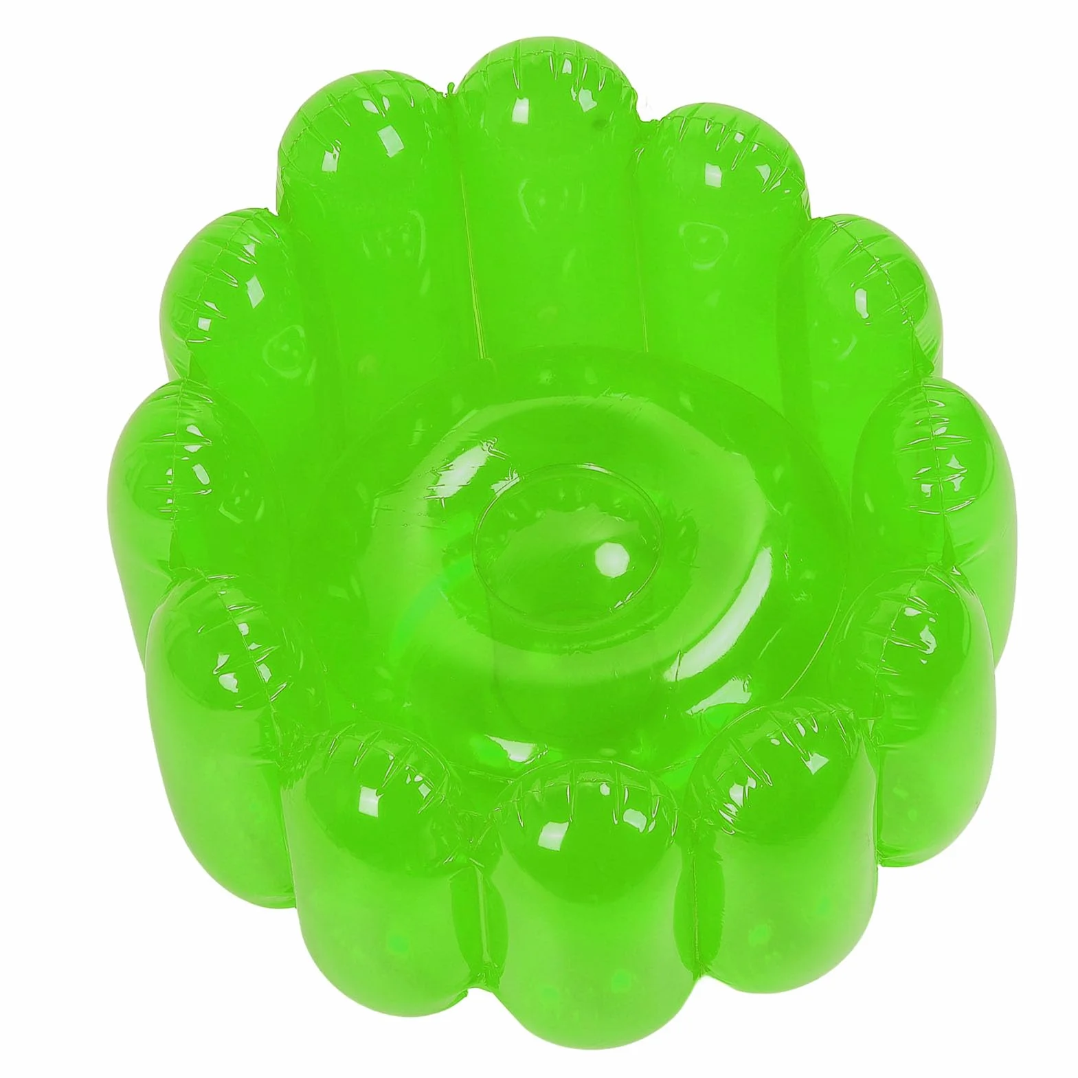 Ejoyous Nadmuchiwana Sofa, Przenośna na Zewnątrz, Dmuchana Kanapa, w żywym Cukierkowym Kolorze, do Salonu, Sypialni, Imprezy Przy Basenie (GREEN)