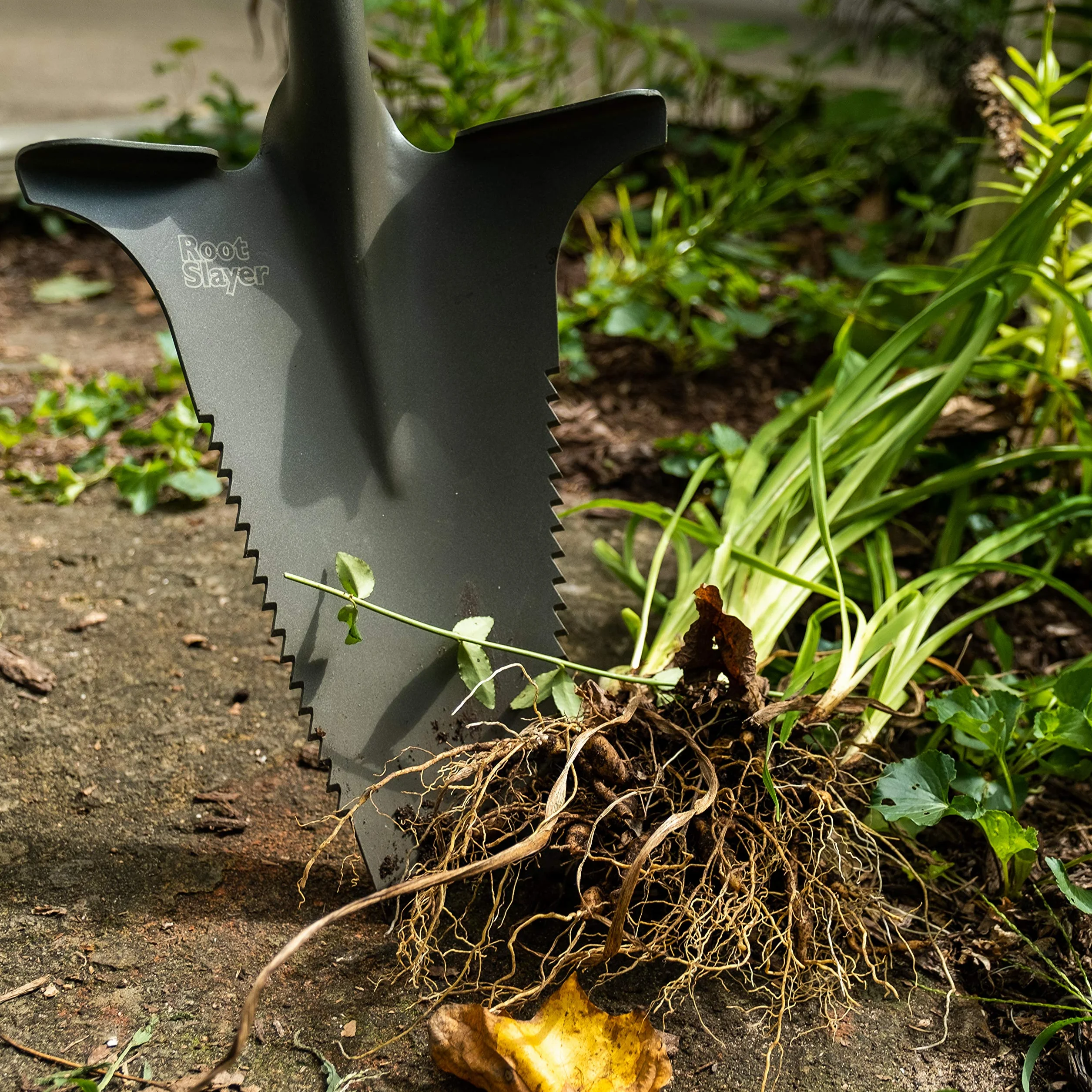 Radius Garden 22311 Root Slayer Mini łopatka do przesadzania z obcinaczem korzeni
