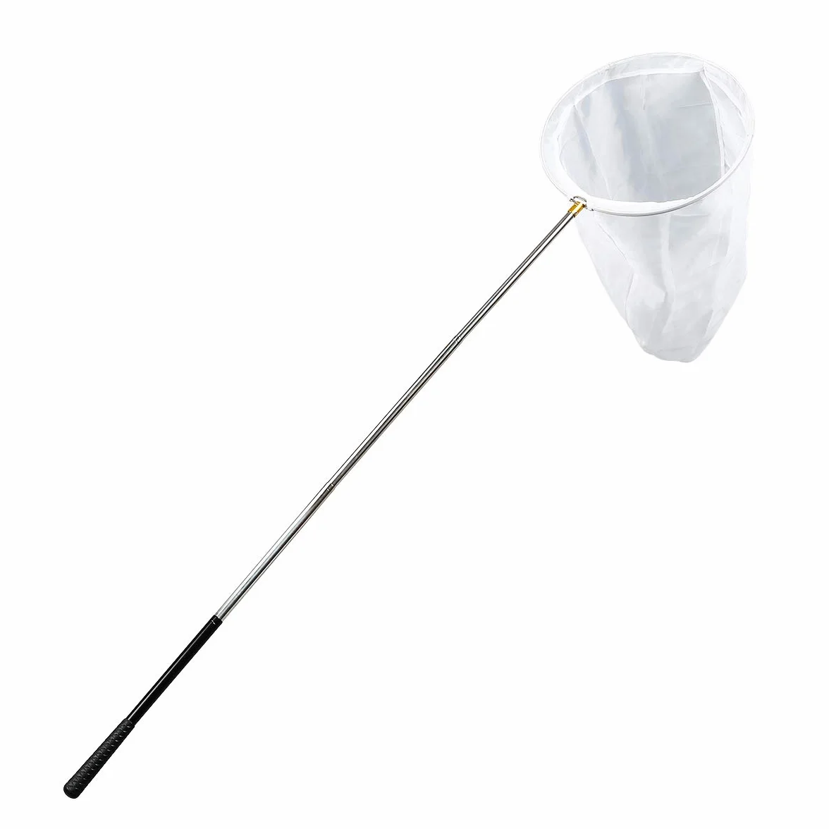 RESTCLOUD Profesjonalna siatka na owady i motyle 36 cm, teleskopowa 150-180 cm, stal nierdzewna