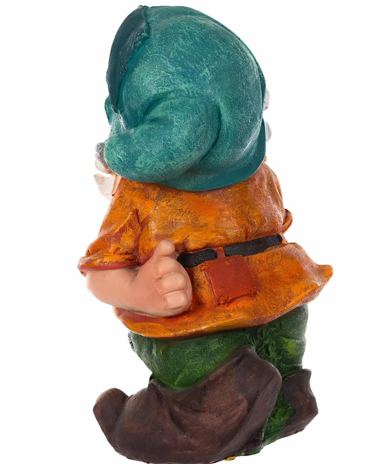 ogromny krasnal ogrodowy, XXL, NF14286, 41 cm wysokości, figurka ogrodowa (14286-5 konewka)