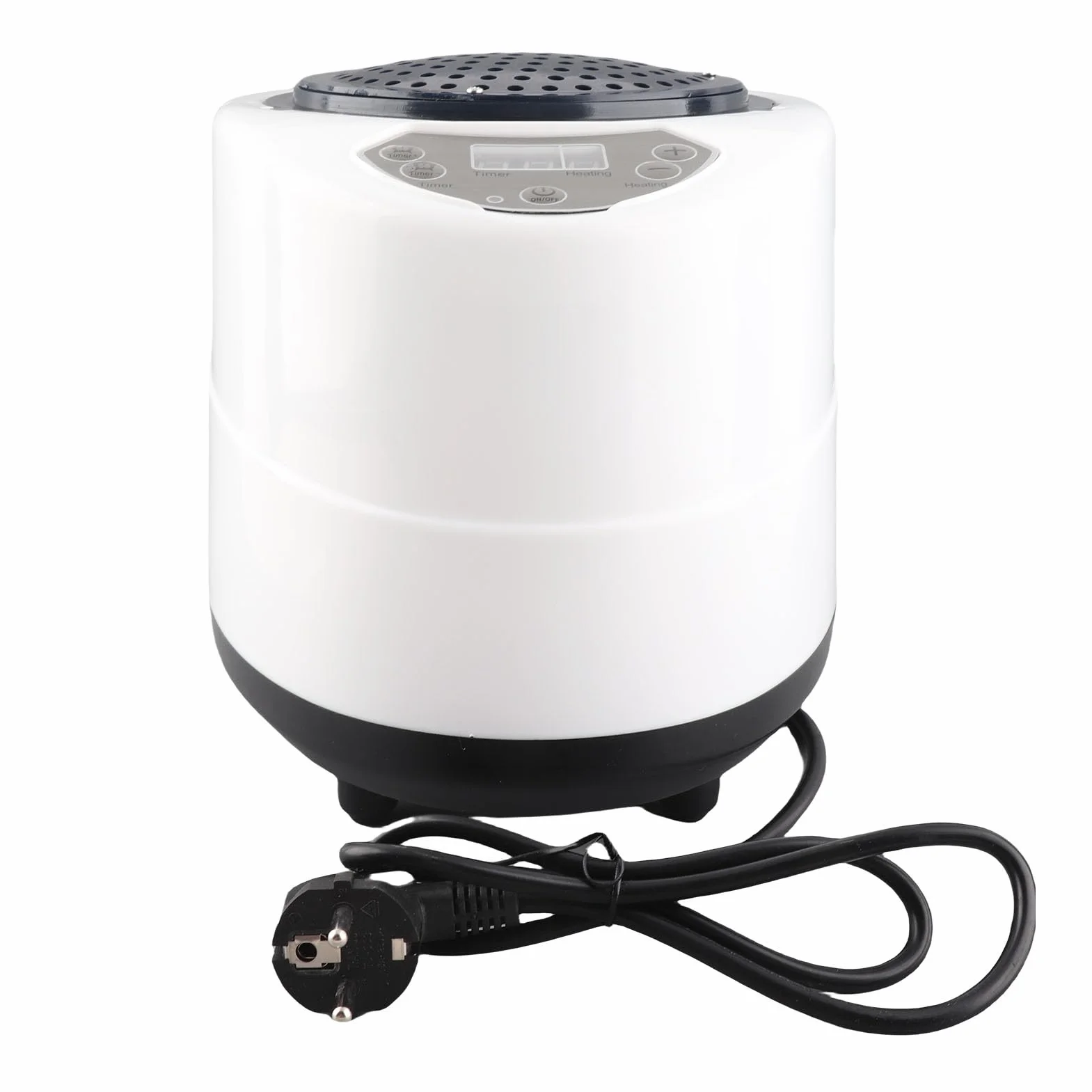 Fdit Generator Pary 3L 1500W, Inteligentny Pilot Cyfrowy Panel Zabezpieczający, ze Zbiornikiem ze Stali Nierdzewnej do Fumigacji w Domowym Spa