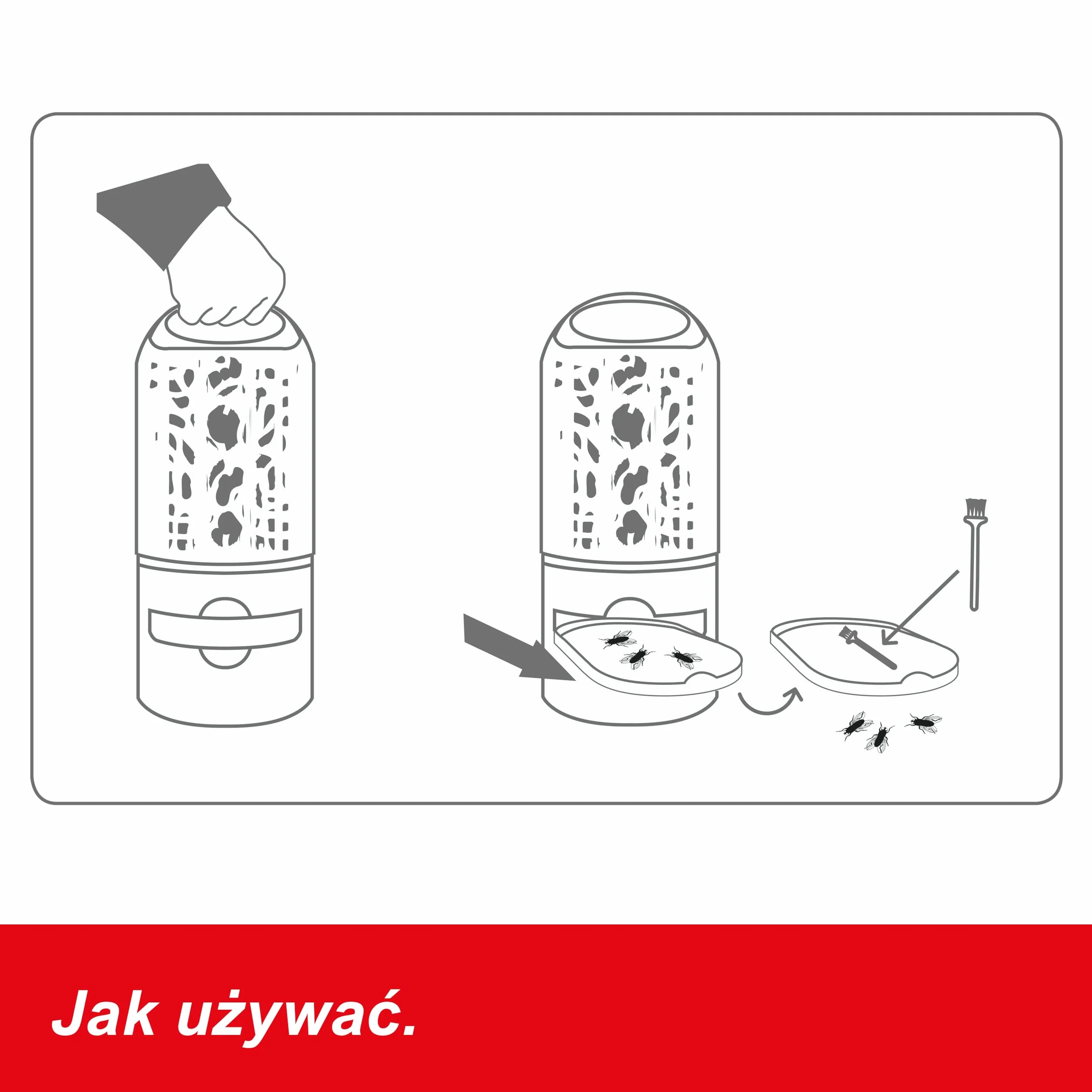 SWISSINNO Niszczyciel owadów 10W LED Lampa na komary do wnętrz