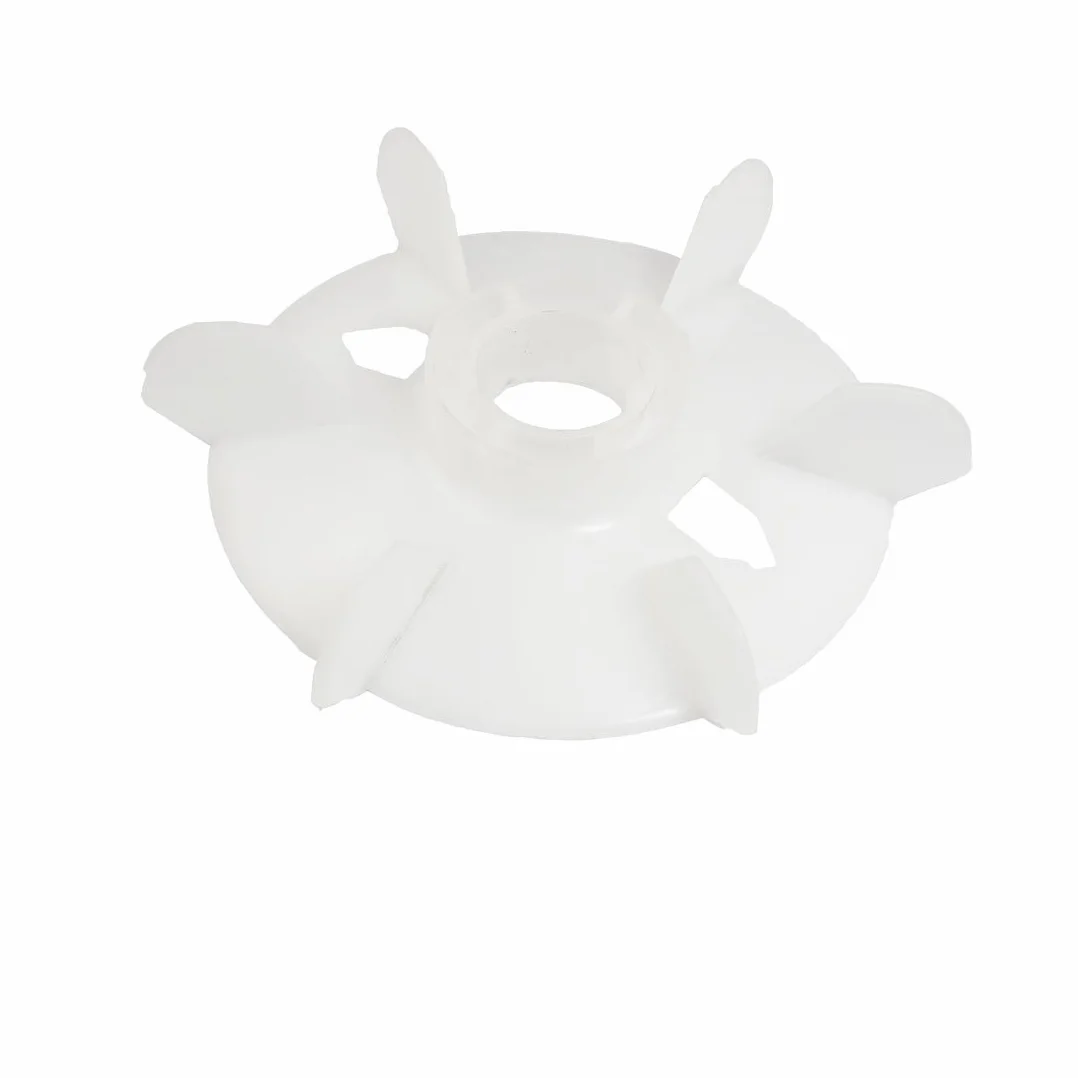 Aexit Część zamienna 24 mm Średnica wewnętrzna 6 łopatek Wirnik Plastikowe koło łopatki wentylatora silnika(Pièce de rechange 24 mm de diamètre intérieur 6 aubes roue roue à aubes en plastique ventila