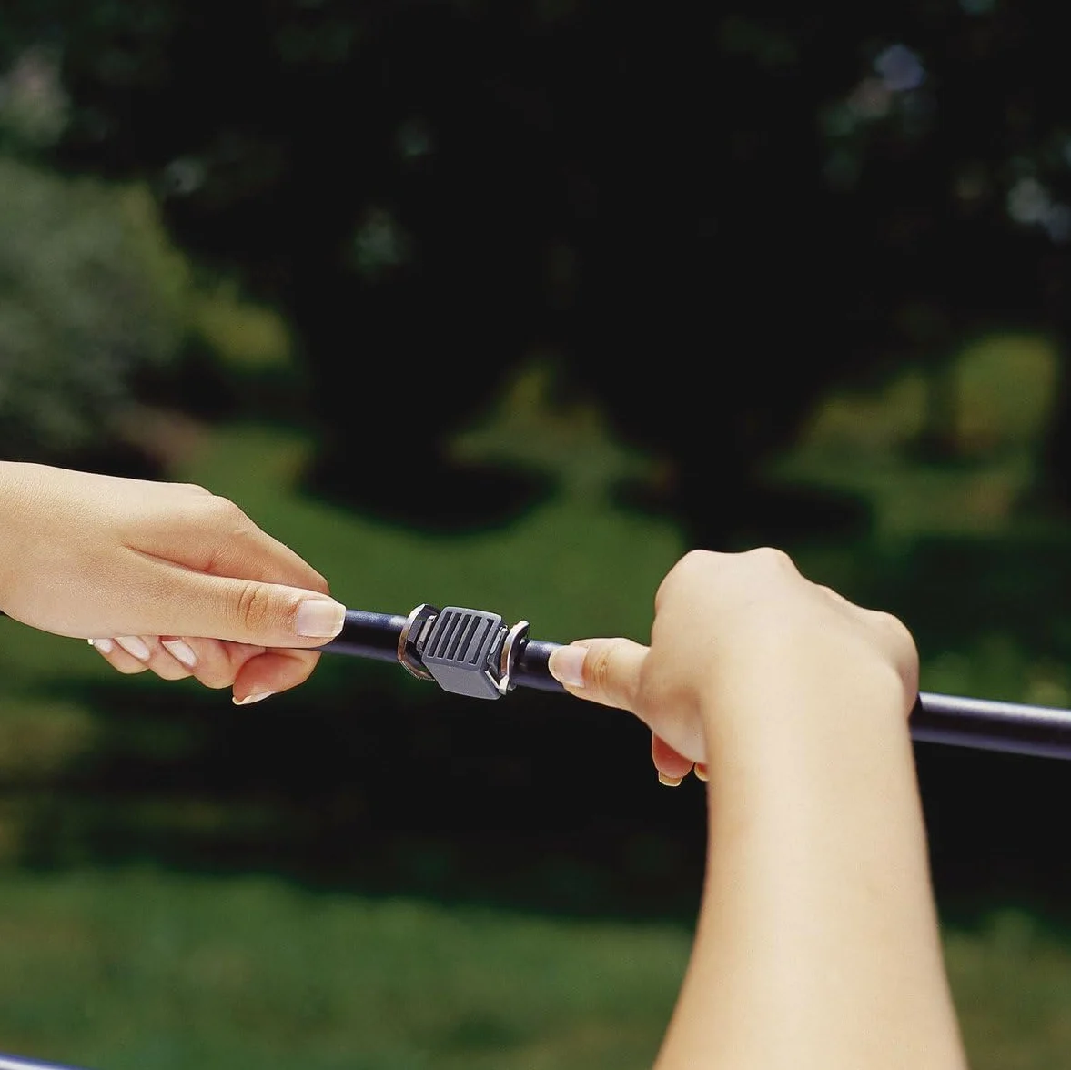 Gardena Micro-Drip system łącznik 4,6 mm (3/16"): Łącznik z tworzywa sztucznego do przedłużania rury rozdzielczej systemu Micro-Drip (8337-20)