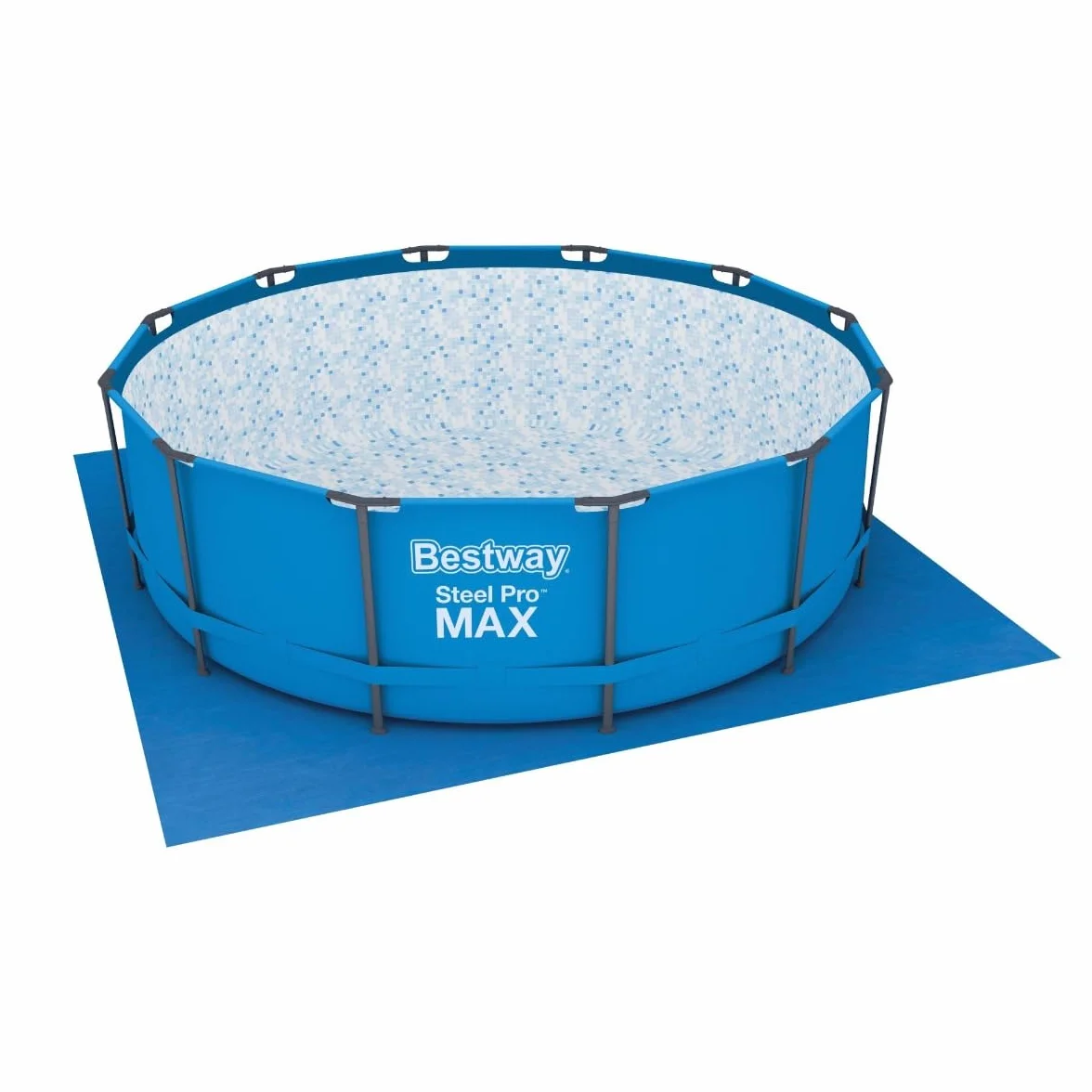 Bestway 4 m tkanina ochronna do basenów naziemnych i spa z hydromasażem, 3,96 m x 3,96 m
