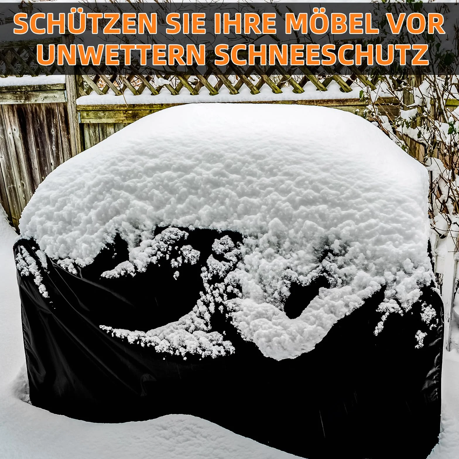 BOLEi Pokrowiec na meble ogrodowe, odporny na warunki zimowe, plandeka okryciowa z otworami wentylacyjnymi, tkanina Oxford 420D, wodoszczelna, odporna na deszcz, wiatroszczelna, pokrowiec ochronny na