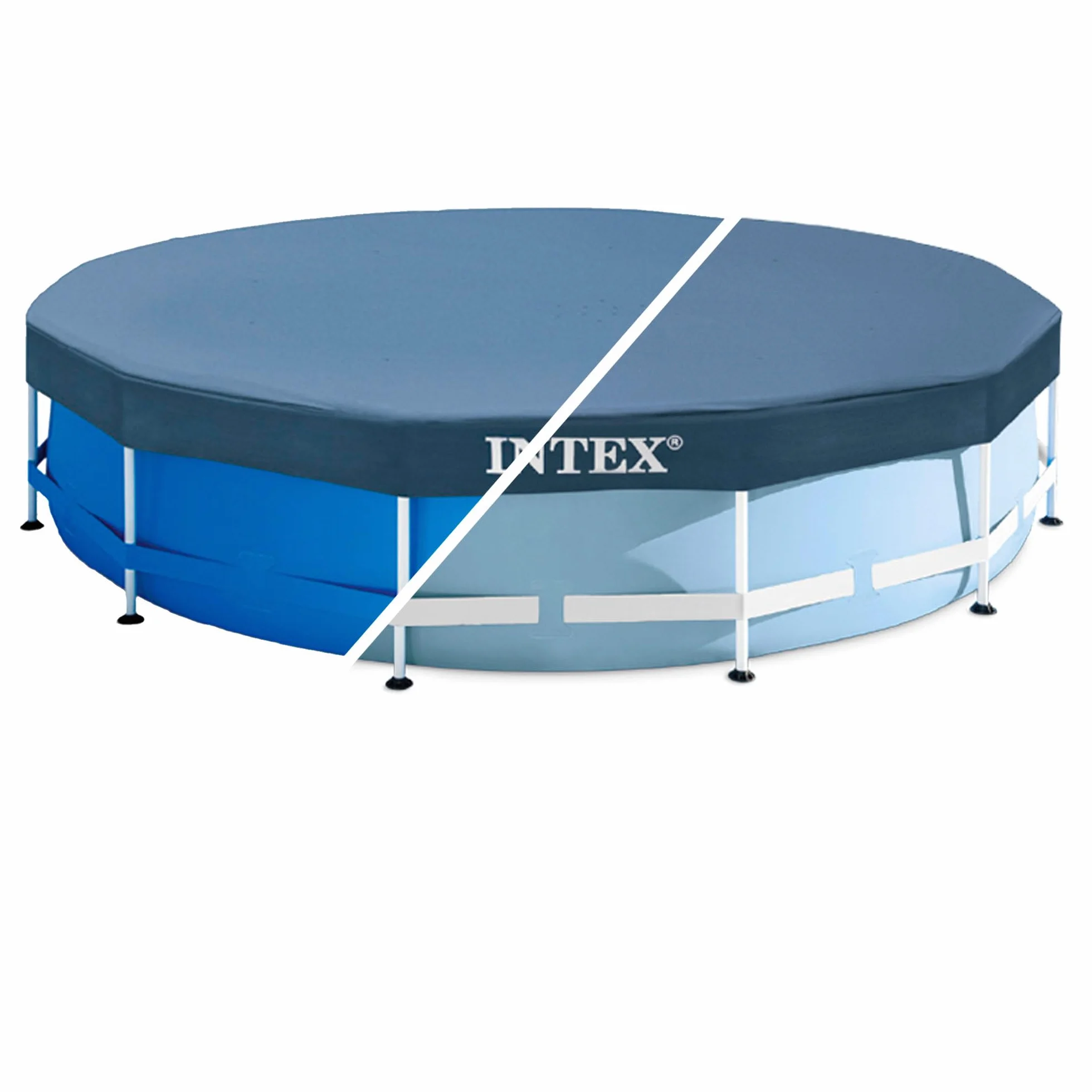 Intex Deluxe Plandeka Do Basenu, Granatowy, Ø 366 cm