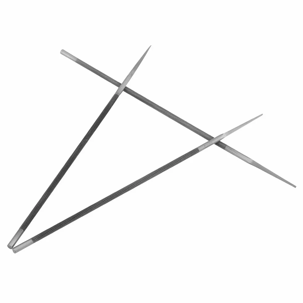 Pilnik okrągły do pił łańcuchowych 4.8mm 3 sztuki stal
