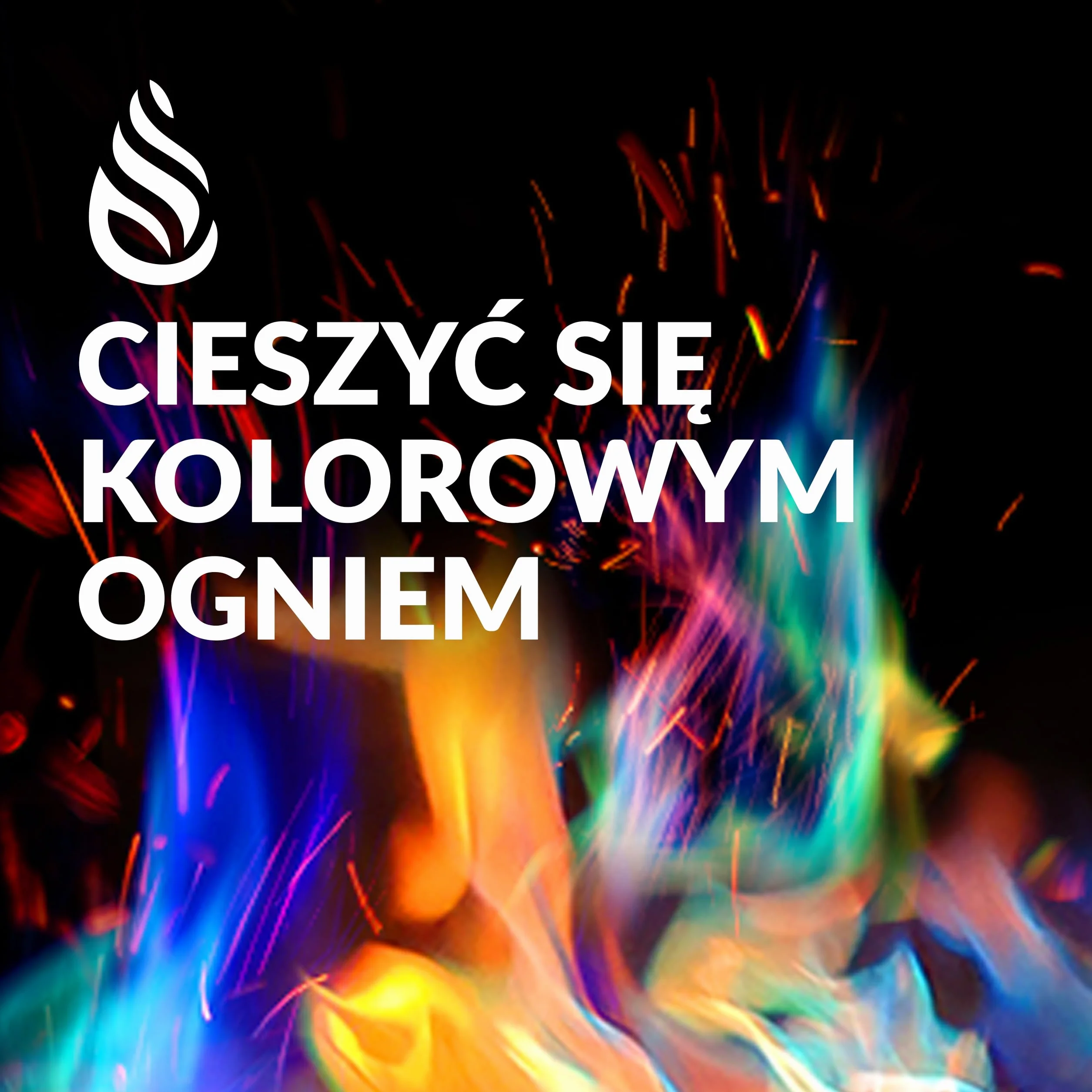 Feuerfarben proszek zmieniający kolor ognia 250 gramów