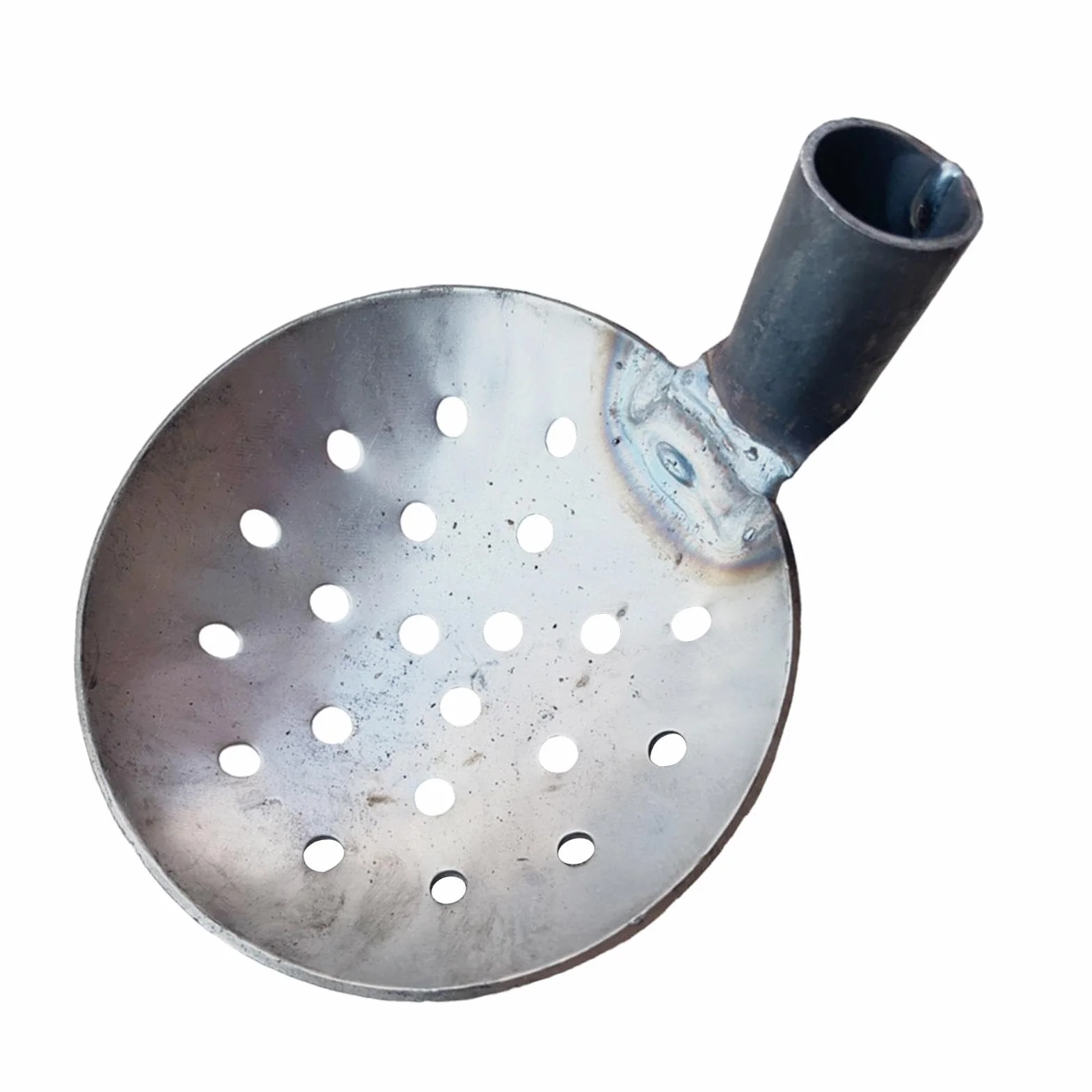 Łyżka do szamba - narzędzie do usuwania osadów metalowych, wytrzymała łyżka do czyszczenia żelaza, metalowa łyżka do błota, łyżka do obornika, chochla wodna, narzędzie do przesiewania na patio,