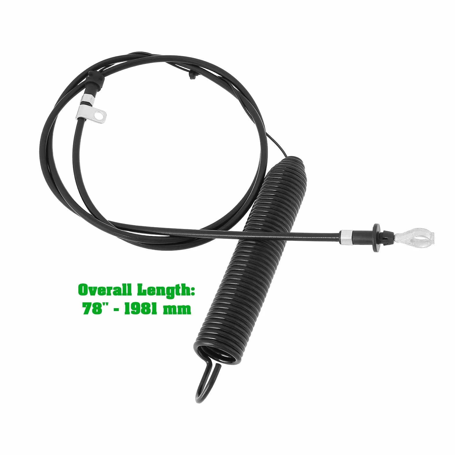1 x przewód sterowania WOM ciągnika trawnikowego GY22387 część zamienna kabel sprzęgła sprzęgła GY21287 kompatybilny z John Deere D100 D105 D110 D120 S/N