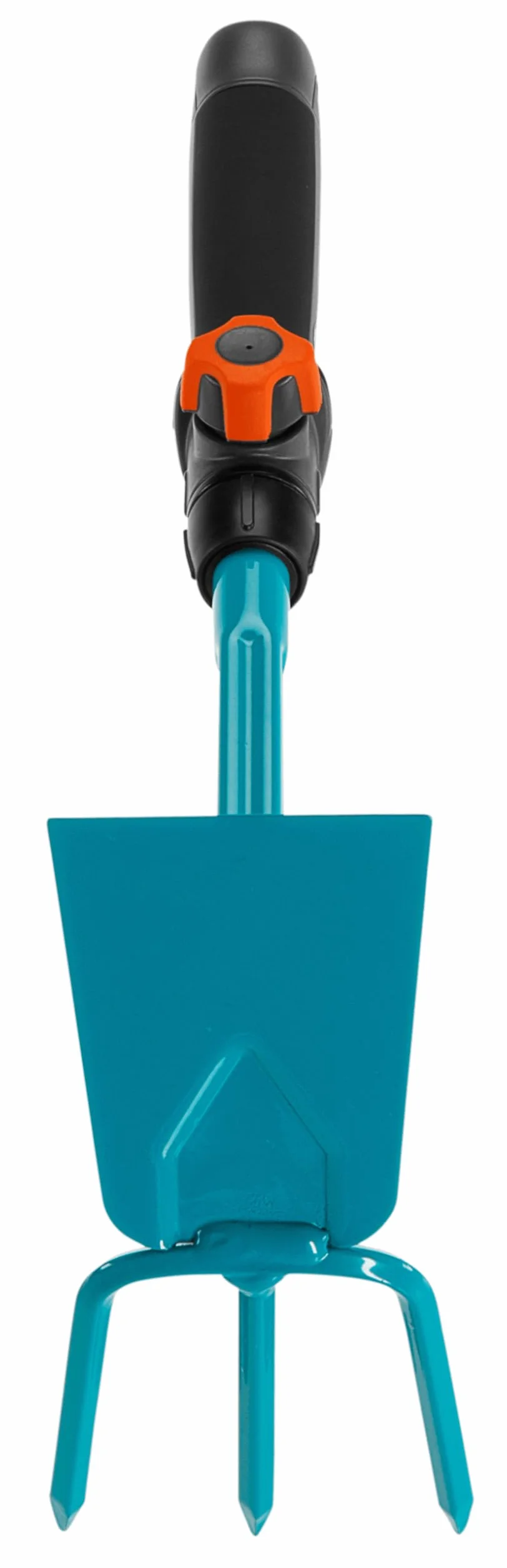 Gardena combisystem motyczka sercowa: 3-zębowa motyczka sercowa do spulchniania/napowietrzania gleby, szerokość robocza 6,5 cm, ergonomiczna rękojeść, zabezpieczenie przed korozją (8915-20)