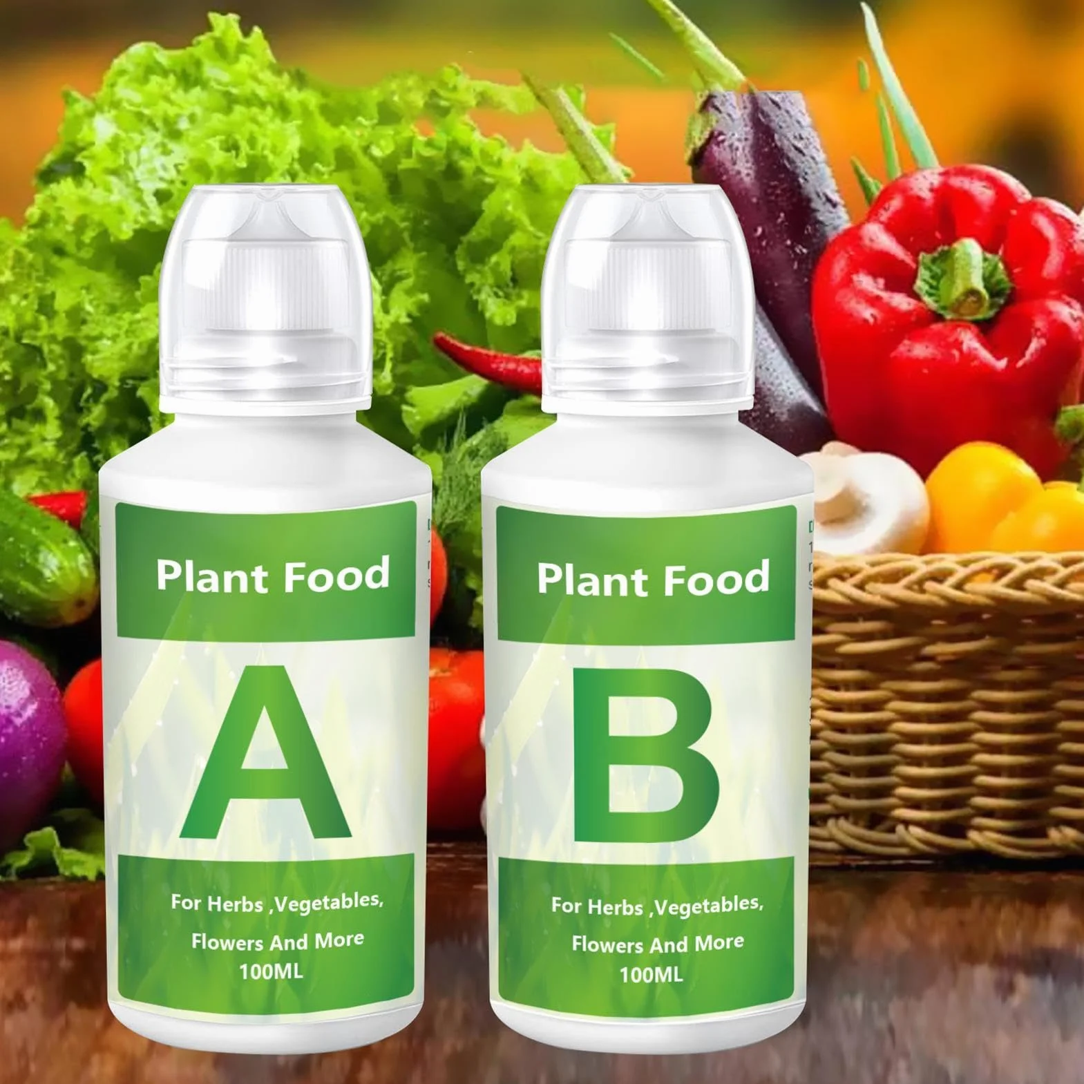 Hydroponic Nutrients | Plant Food Hydroponics | Liquid Plant Food for Hydroponics | Hydroponics Plant Food a & B | Indoor Plant Fertilizer for Hydroponics Growing System