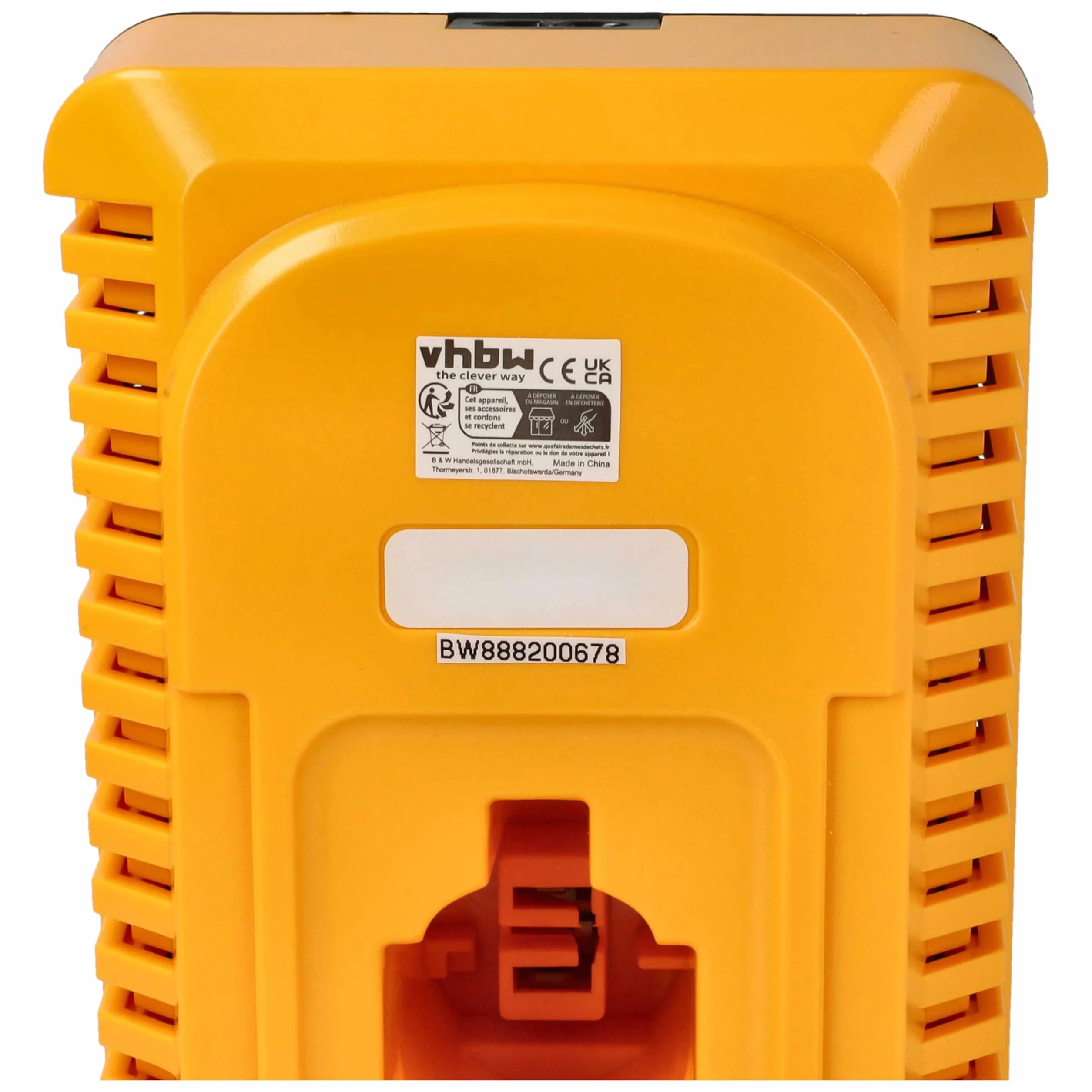vhbw Ładowarka kompatybilna z Dewalt DC9096 DC9144 DC9180 DC9180C Ni-Cd NiMH