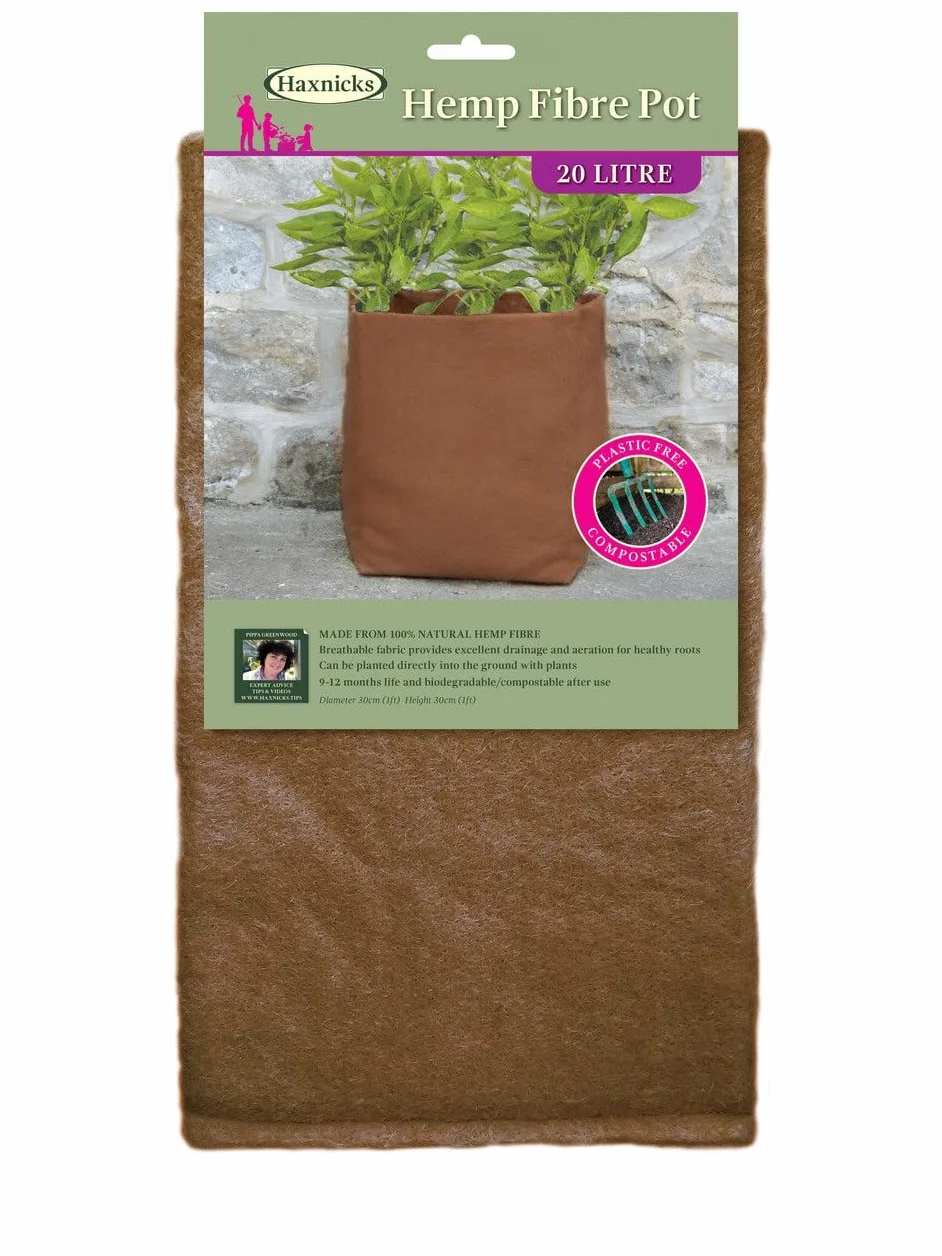 Haxnicks Donica konopna | 20 l | HEMP020101, brązowa