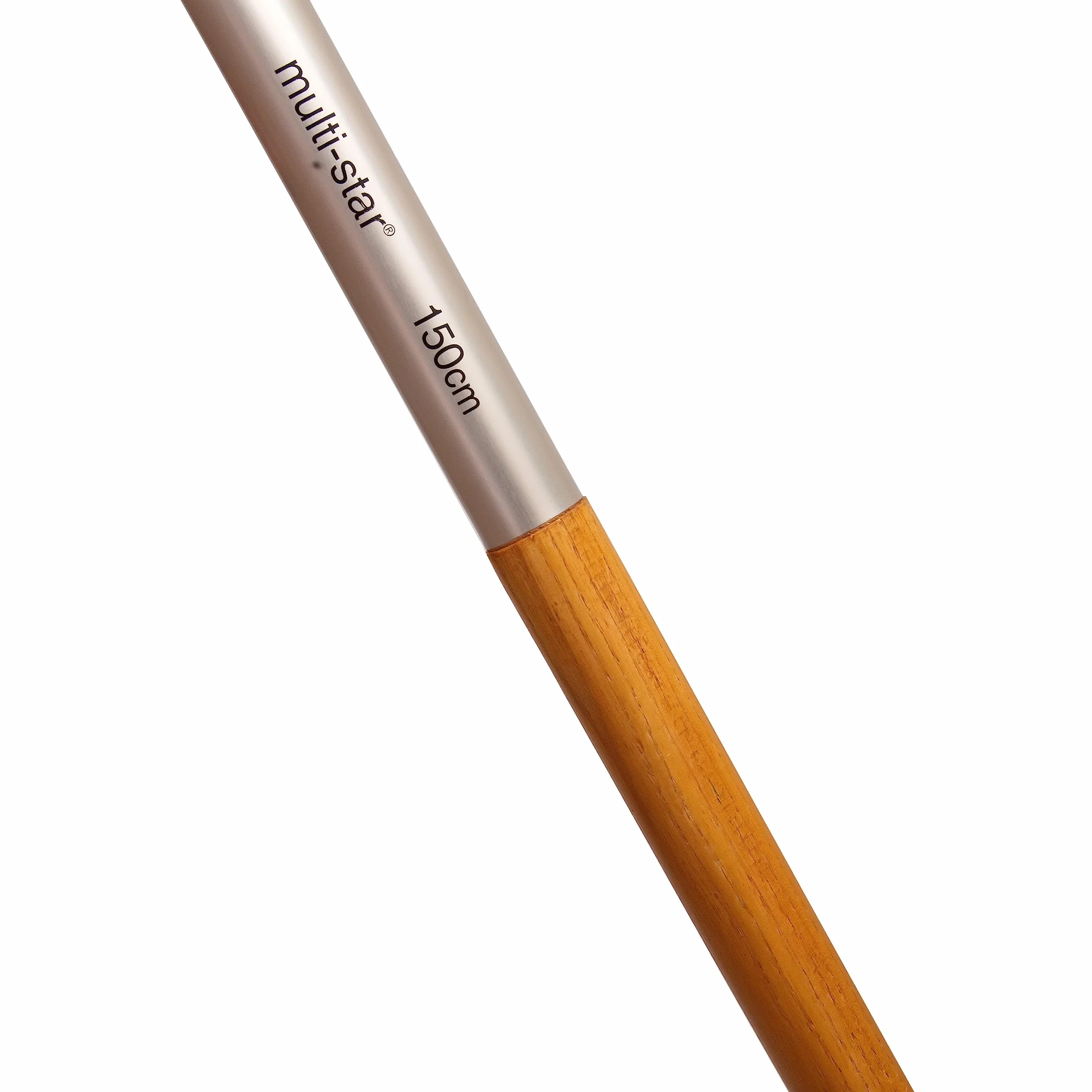 WOLF Garten drewniany trzonek z jesionu 150 cm multi-star® ZM 150 czerwony 155x3x4 cm