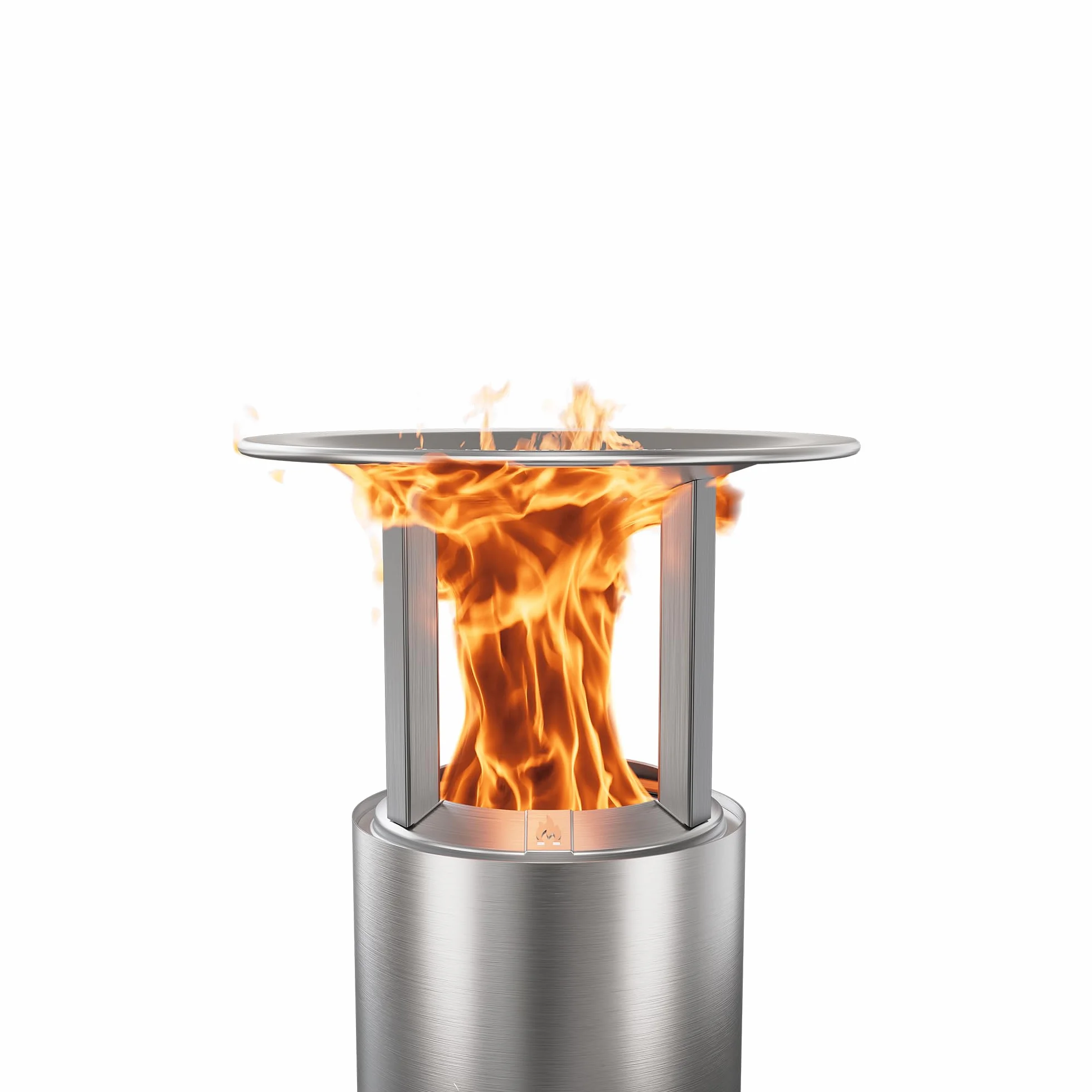 Solo Stove Mesa owies owiewka z 3 odpinanymi nogami, akcesoria do ogniska, wychwytywanie i przekierowywanie ciepła, stal nierdzewna 304 (HxDia), 12,7 x 19,7 cm, 0,6 kg