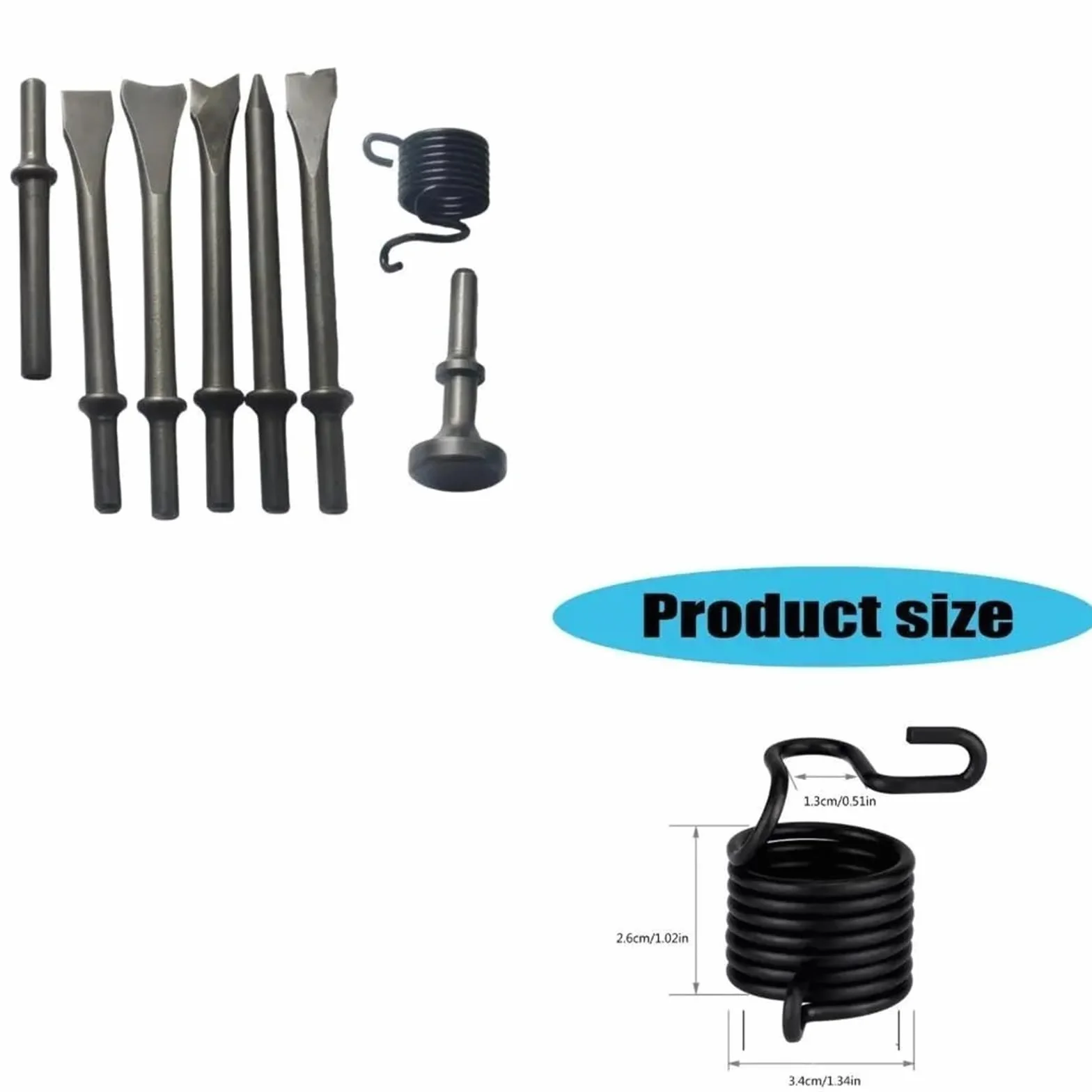 Pneumatic Set Air Hammer for Tile Masonry Concrete Brick Stone Work(For Style A)