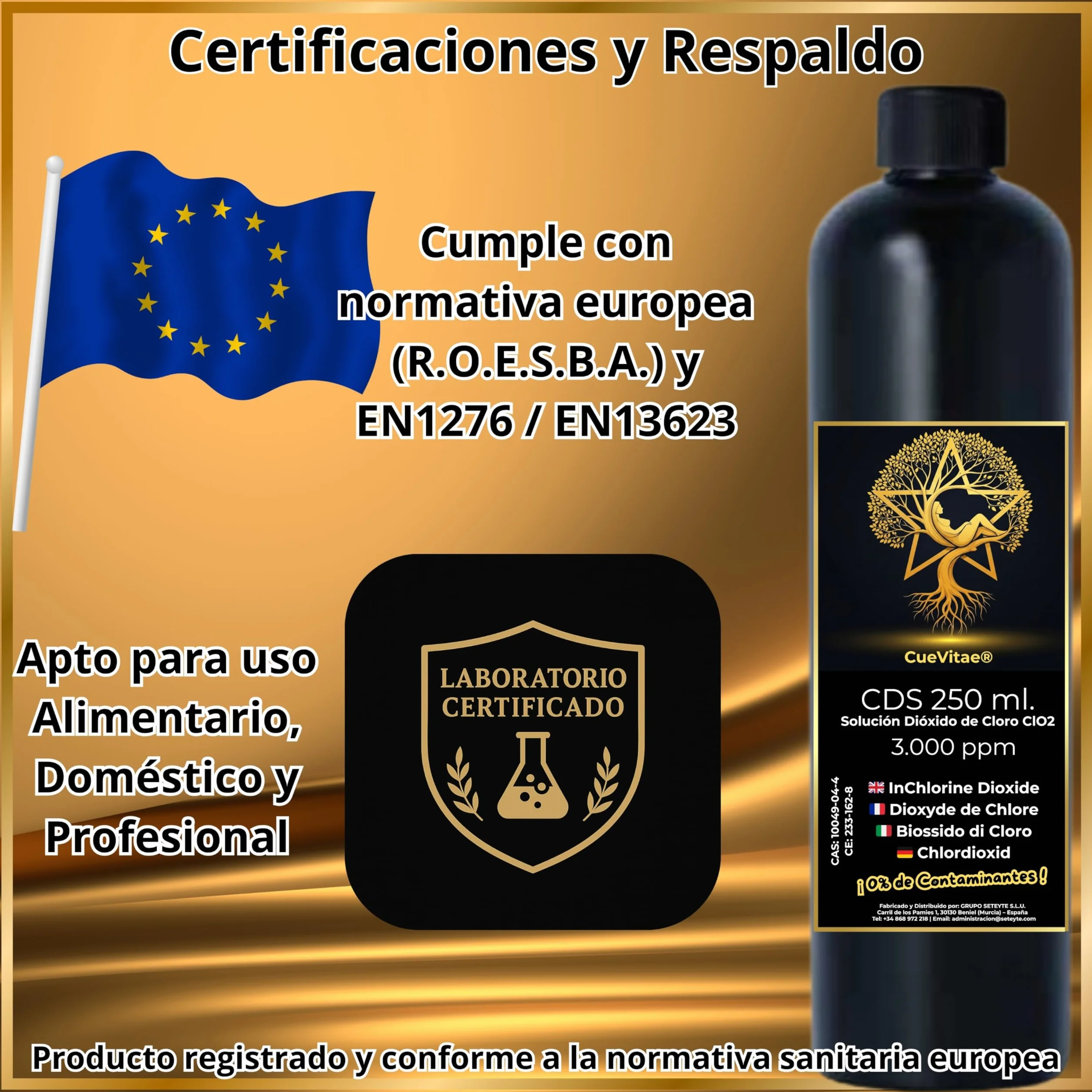 CDS/CDL 3000 PPM 250 ml Gotowy do dozowania