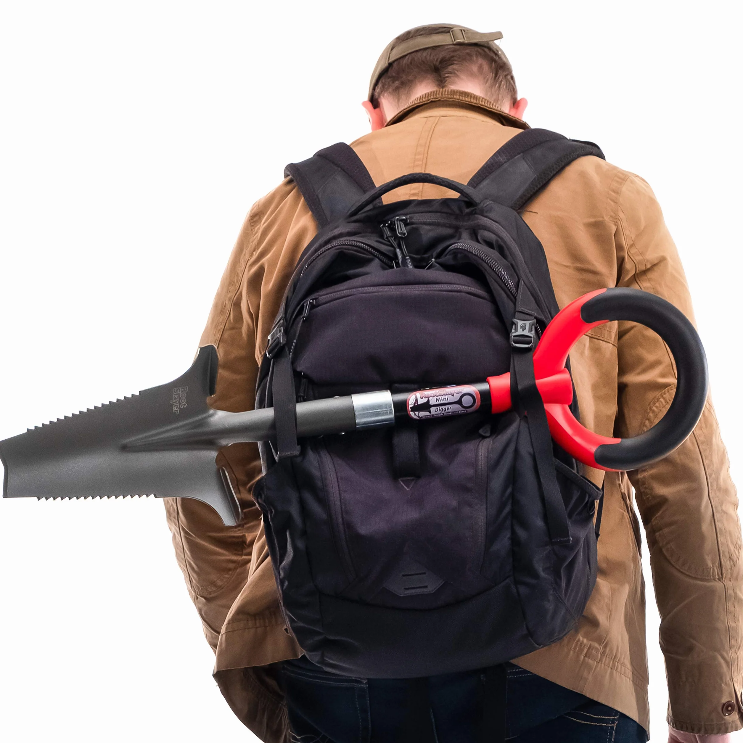 Radius Garden Root Slayer Mini-koparka łopata czerwona