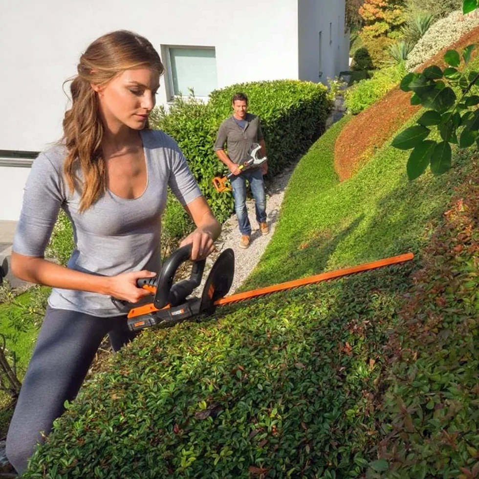 WORX WG261E.9 Akumulatorowe Nożyce do Żywopłotu 44 cm 16 mm Powershare