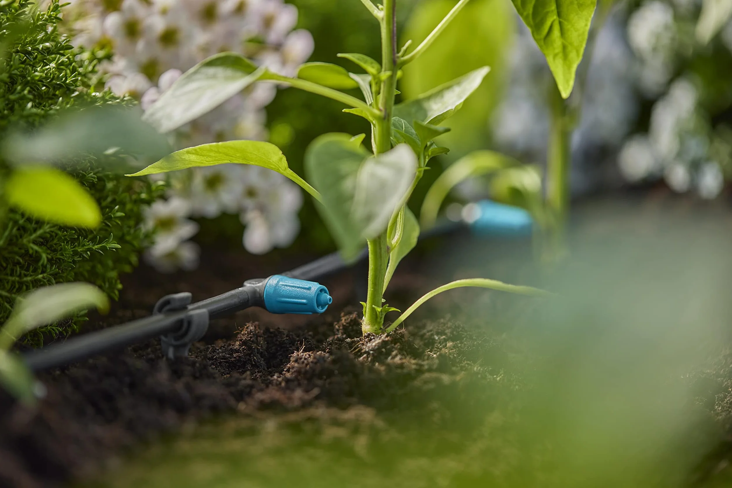 Gardena Micro-Drip regulowany kroplownik rzędowy 0-15 l/h 13315-20