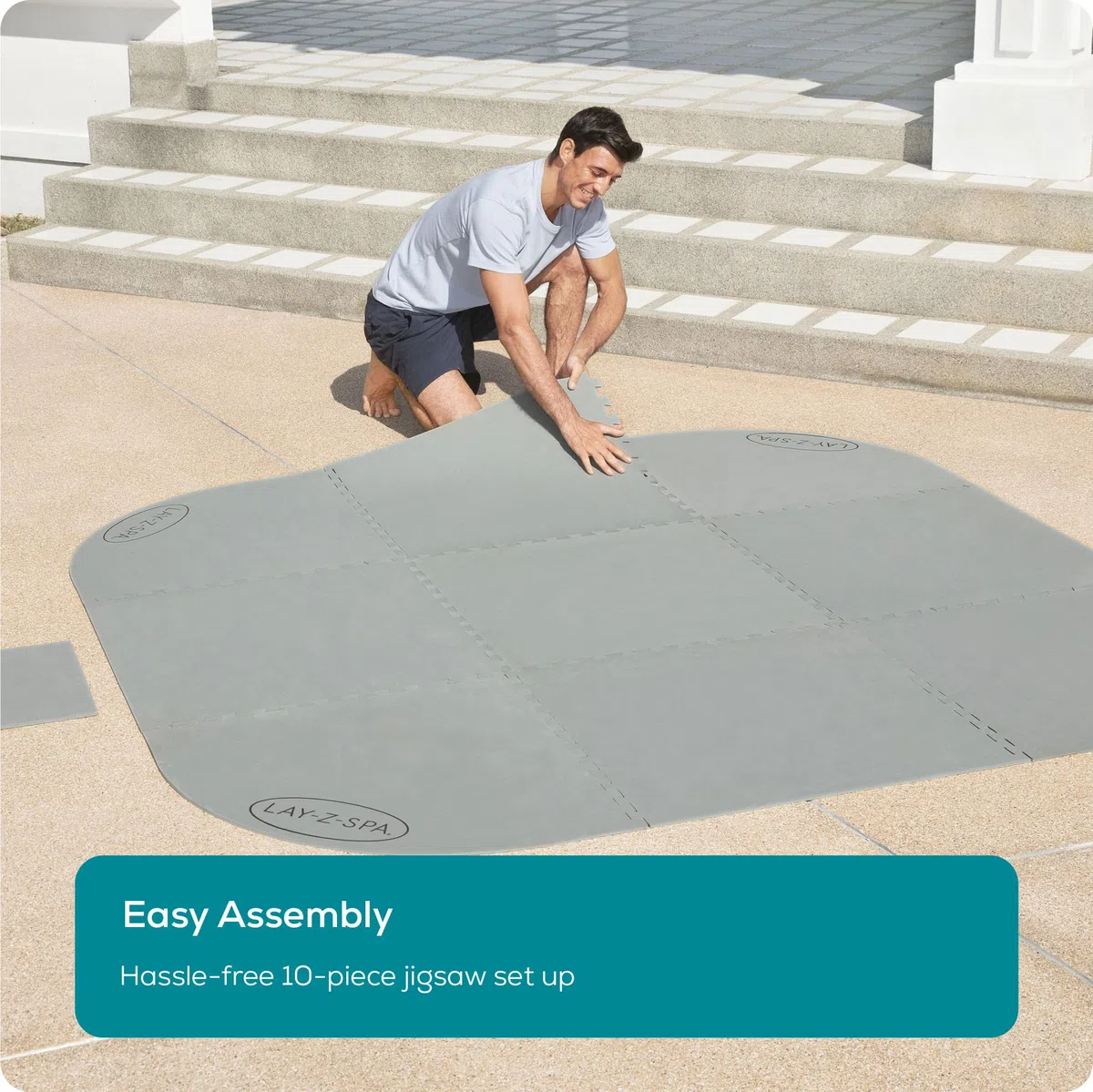 Bestway Lay-Z-Spa® 85"X85"/2.16M X 2.16M Floor Protector