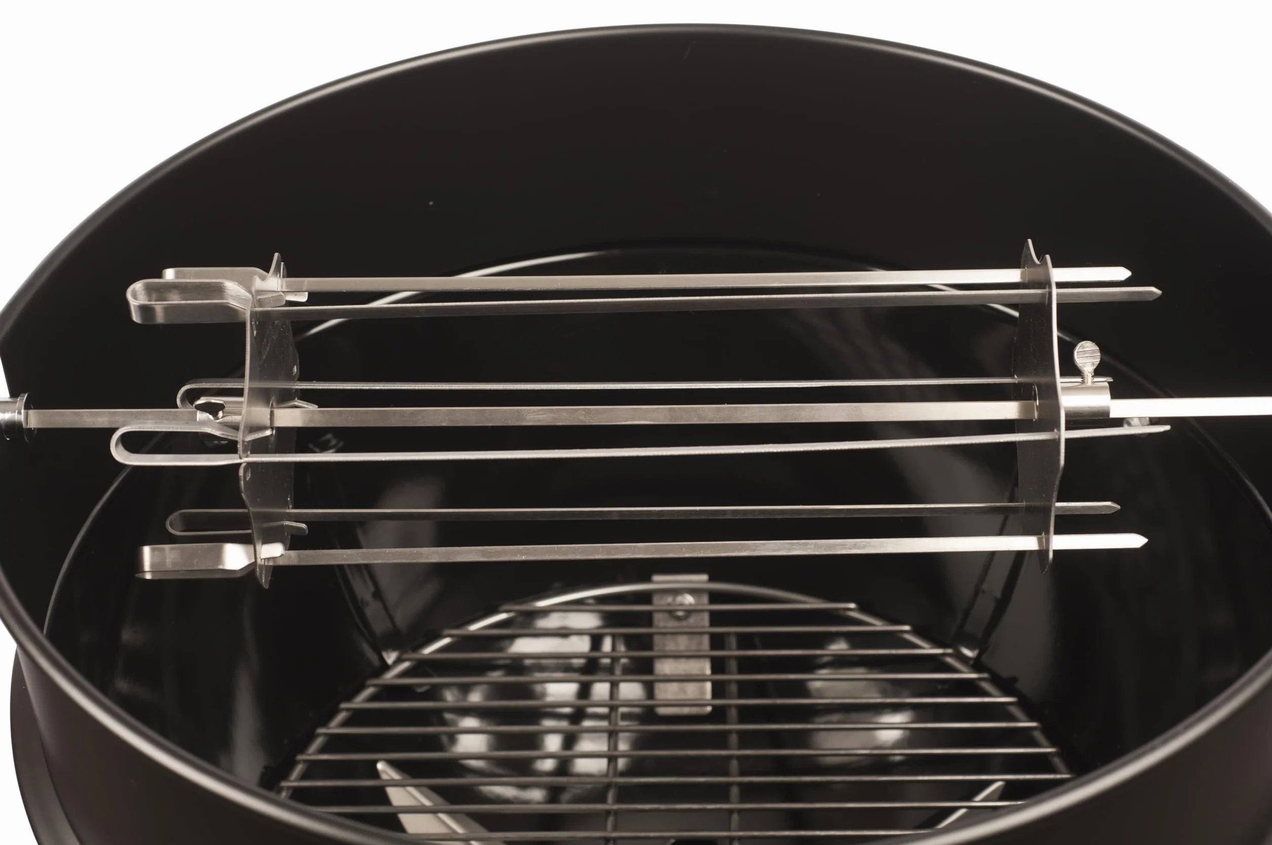 Rotisserie rożen ze stali nierdzewnej – rożen Rondell anex Gyros do wszystkich rożen o średnicy do Ø 14 mm – w zestawie 6 krótkich szpikulców (30 cm) i 6 długich szpikulców (41 cm)