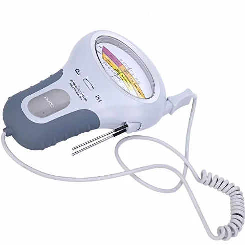 Miernik chloru i PH 2-w-1 Tester basenowy, Miernik testowy PH i chloru CL2 Przenośny analizator monitora jakości wody do basenu i spa