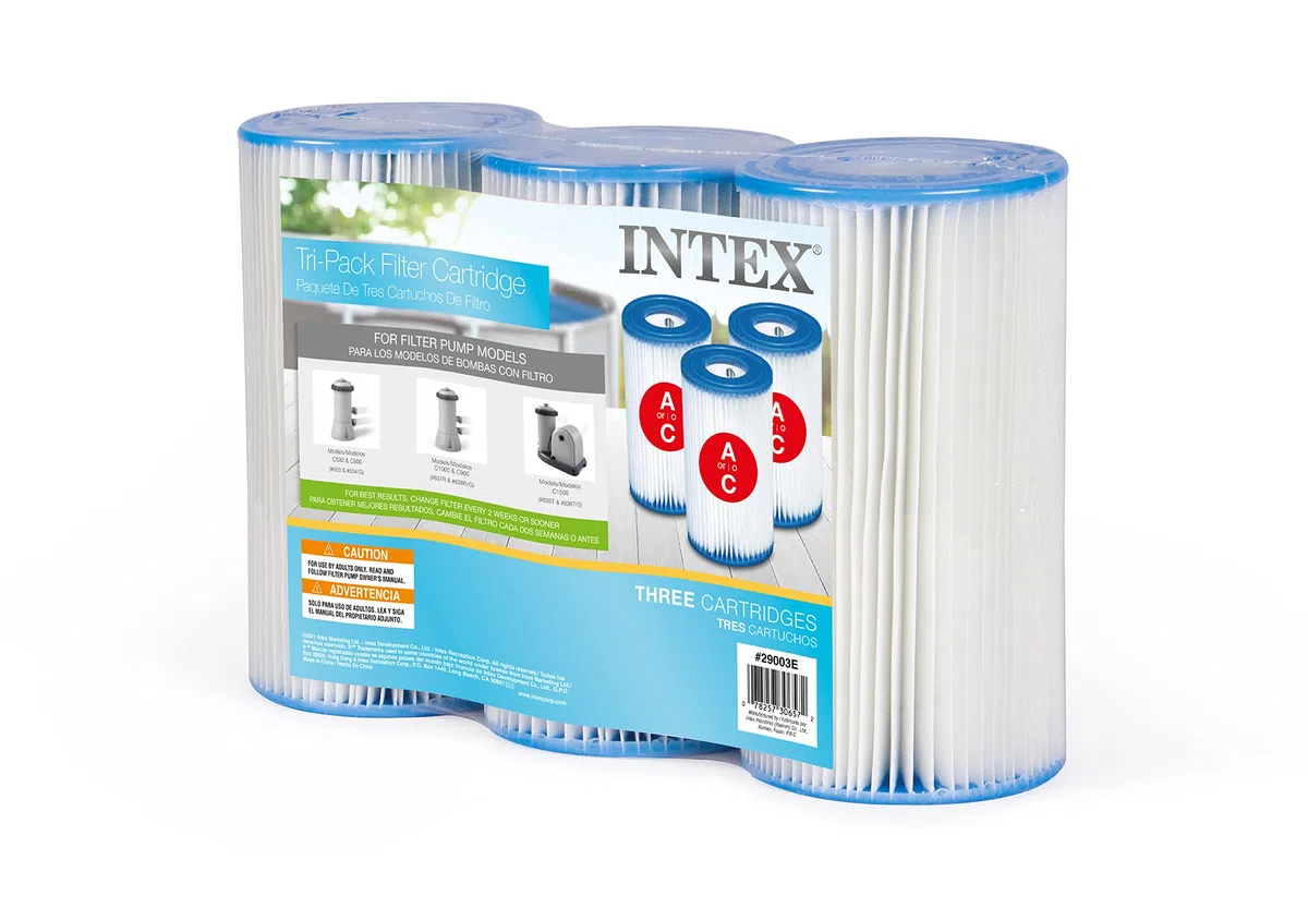 Intex Wkład filtrujący do basenów, typ A (zestaw 3 szt.)
