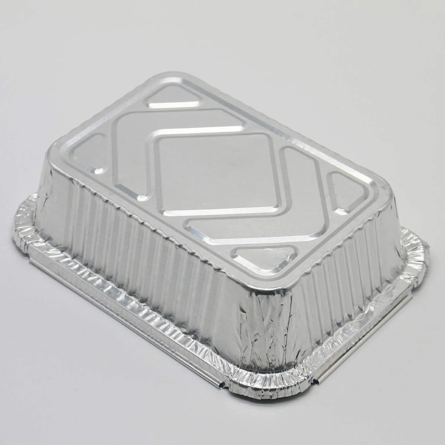 Aluminiowe jednorazowe miski do grilla, zestaw 25 sztuk, do gotowania, smażenia, gotowania, 15 x 12 x 5 cm, 400 ml (bez pokrywki)